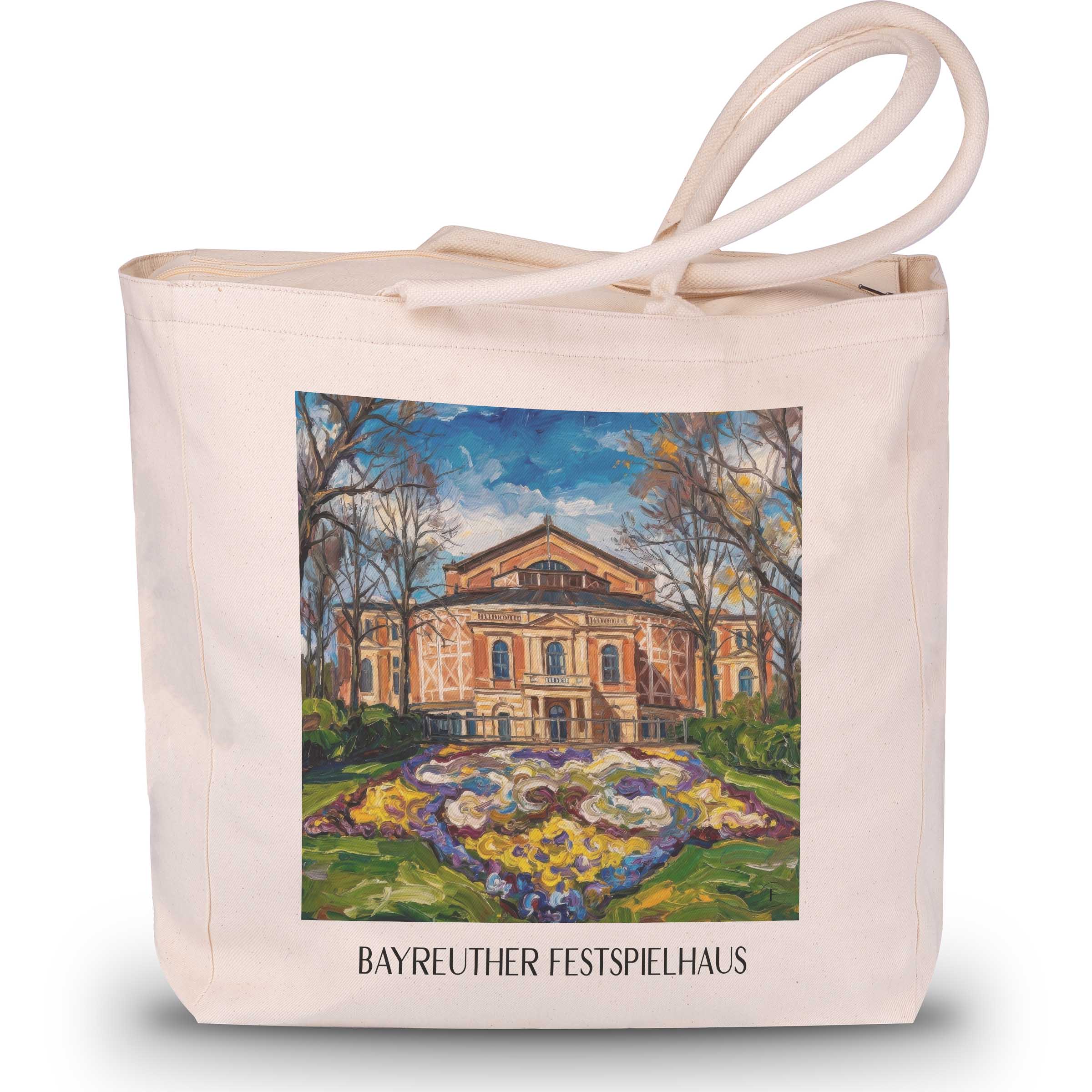 bayreuther-festspielhaus-oberfranken-deutschland-einkaufstasche-oil-painting-oelgemaelde
