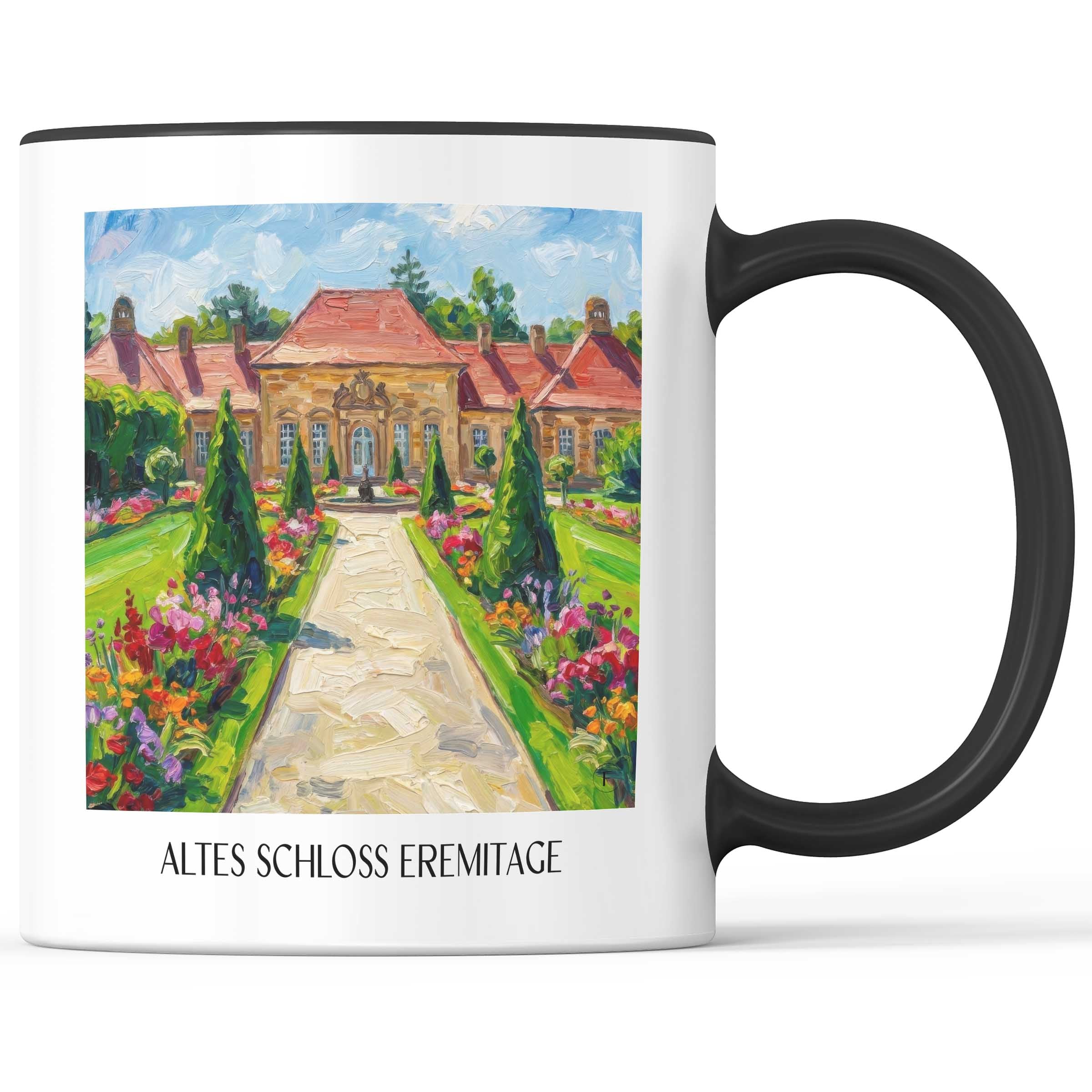 altes-schloss-eremitage-bayreuth-deutschland-kaffeebecher-oil-painting-oelgemaelde