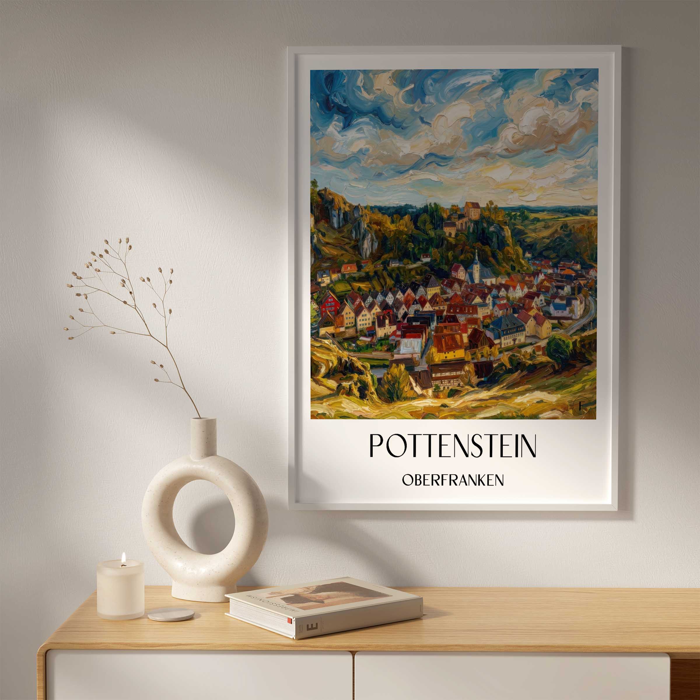pottenstein-oberfranken-deutschland-poster-oil-painting-oelgemaelde