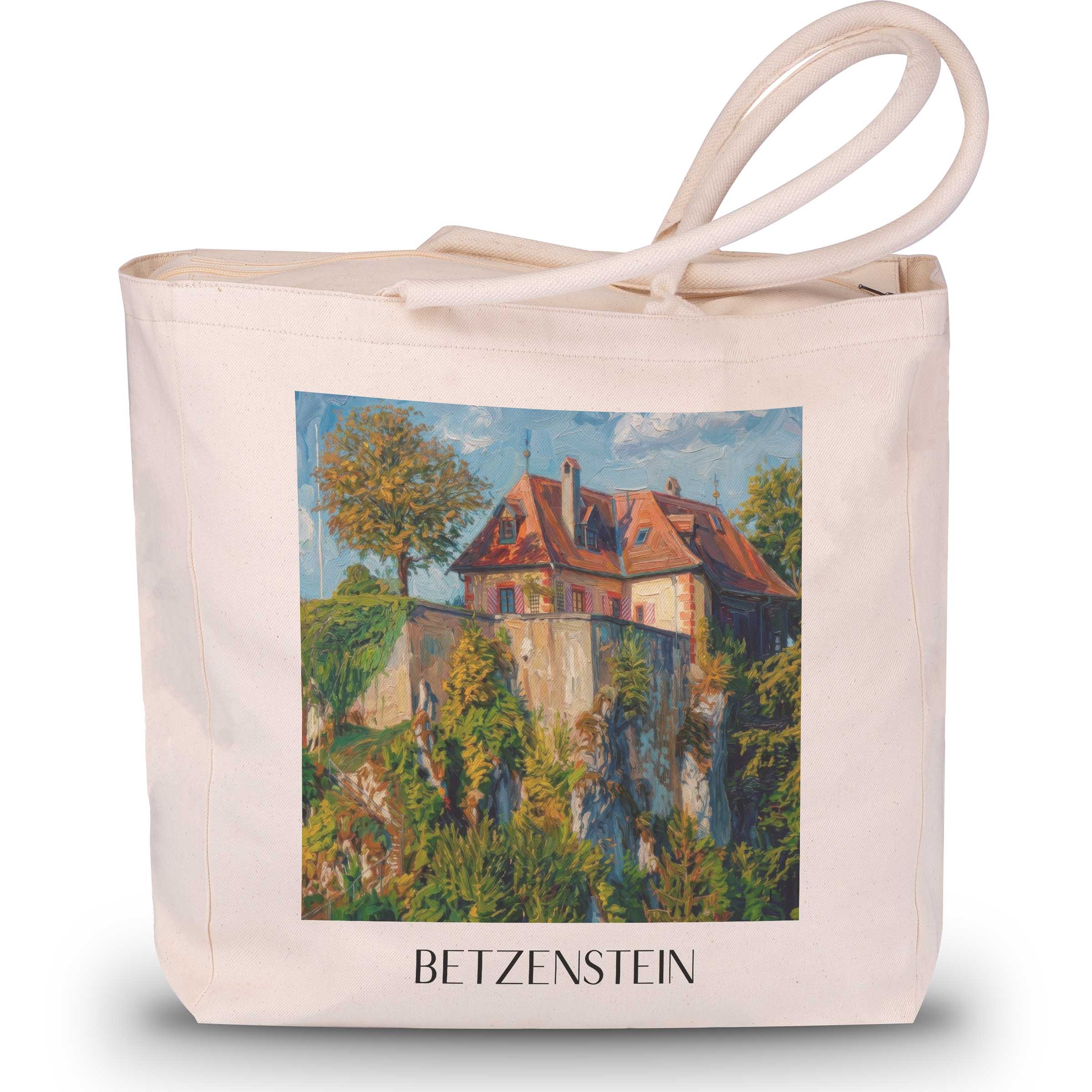 betzenstein-bayern-deutschland-einkaufstasche-oil-painting-oelgemaelde