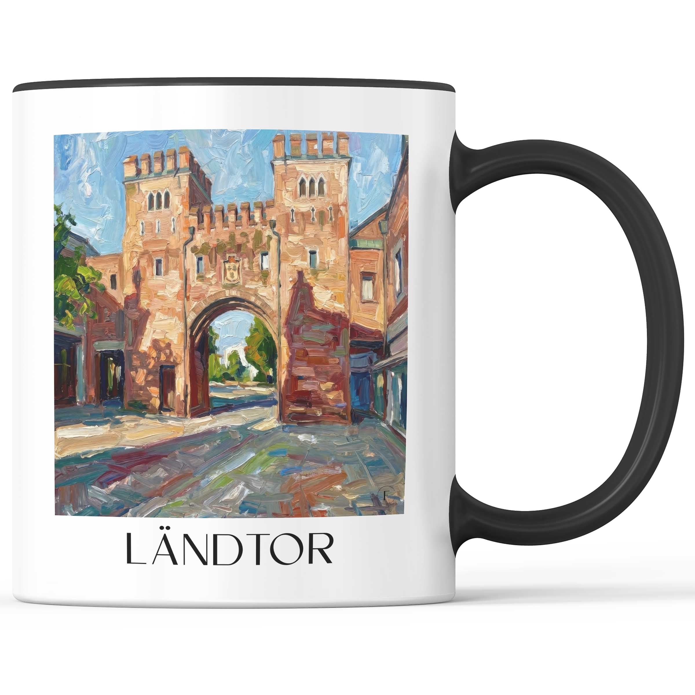 ländtor-landshut-deutschland-kaffeebecher-oil-painting-oelgemaelde