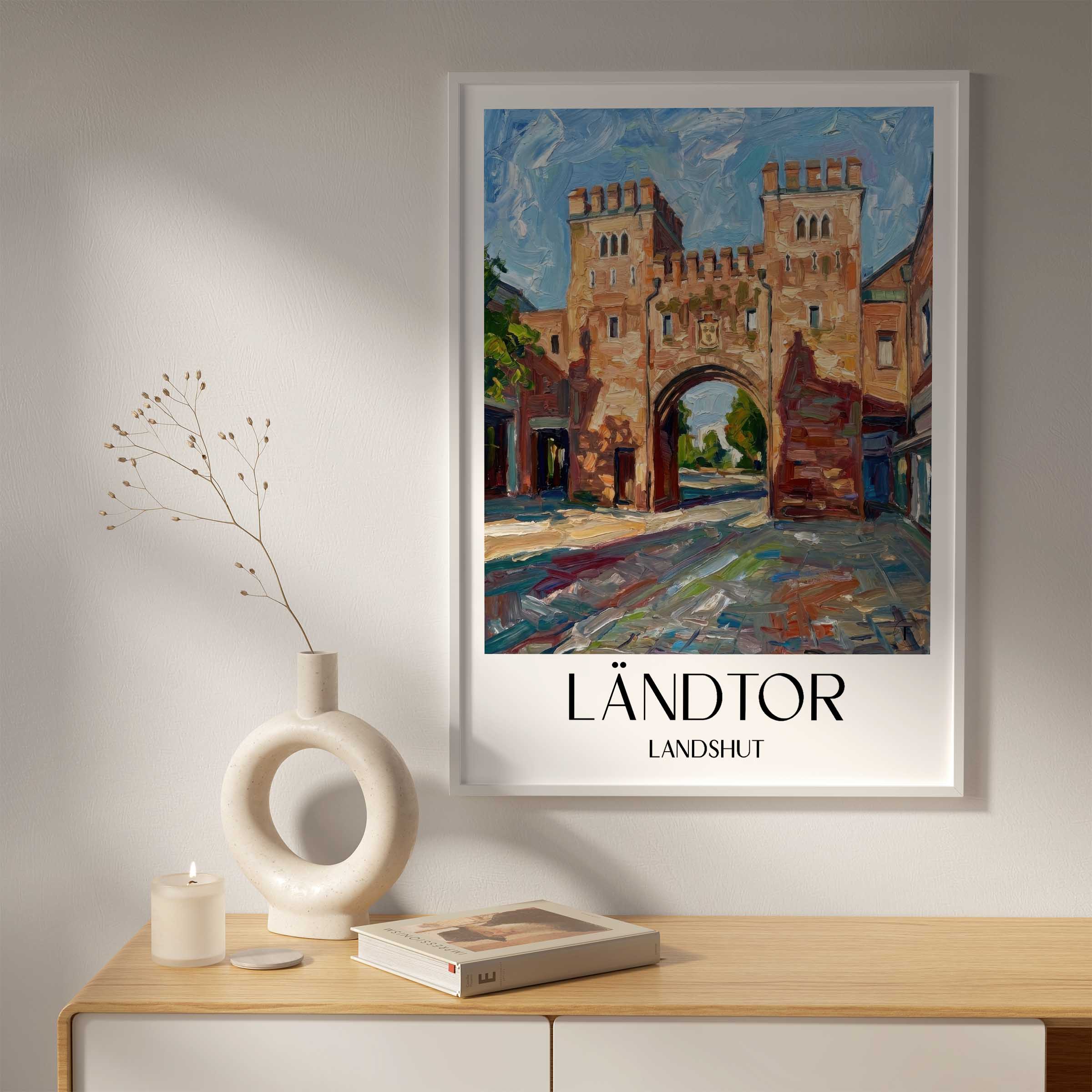 ländtor-landshut-deutschland-poster-oil-painting-oelgemaelde