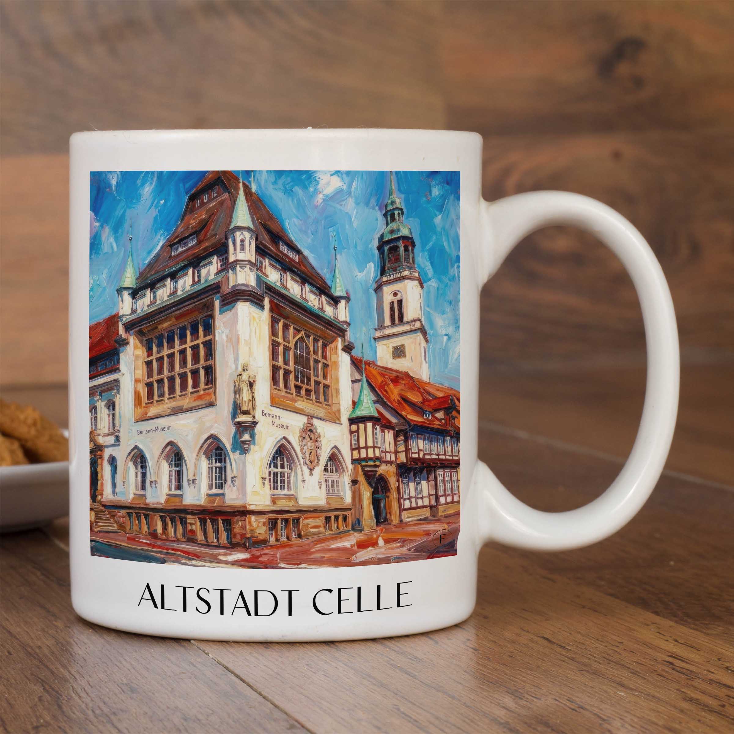 altstadt-celle-deutschland-kaffeebecher-oil-painting-oelgemaelde