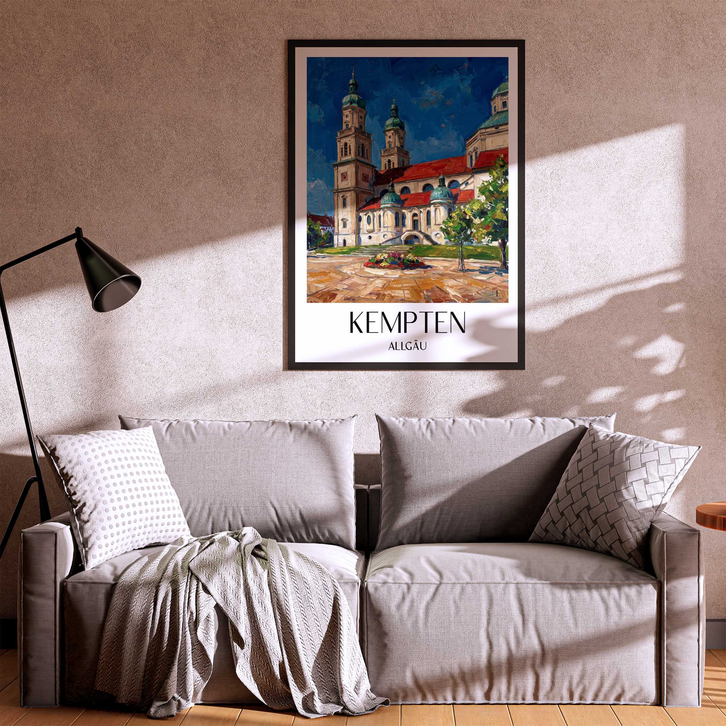 kempten-allgäu-deutschland-poster-oil-painting-oelgemaelde