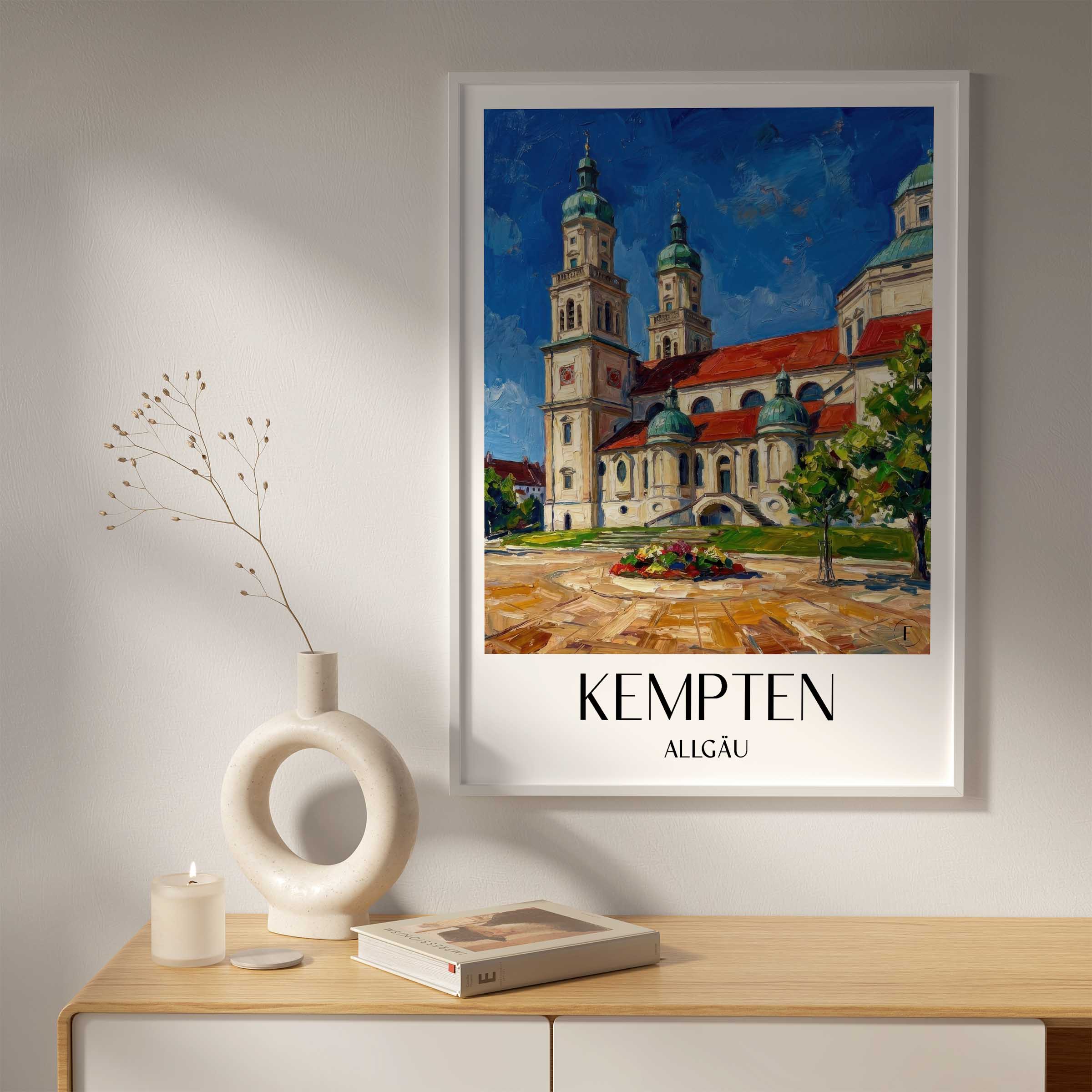 kempten-allgäu-deutschland-poster-oil-painting-oelgemaelde