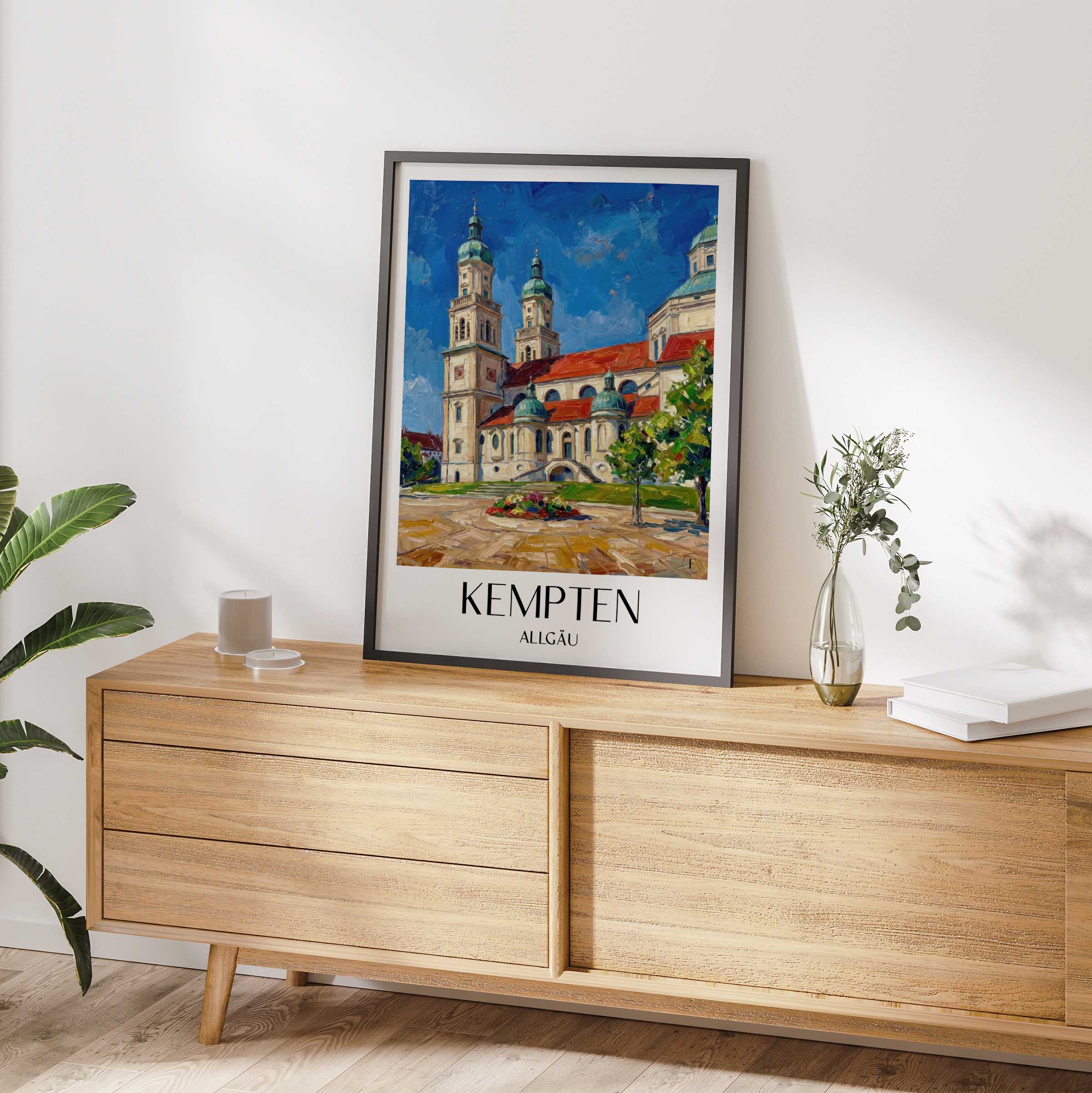 kempten-allgäu-deutschland-poster-oil-painting-oelgemaelde