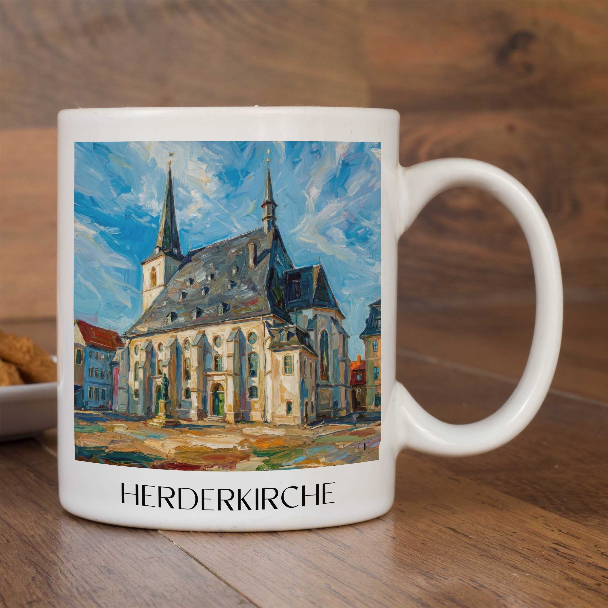 herderkirche-weimar-deutschland-kaffeebecher-oil-painting-oelgemaelde