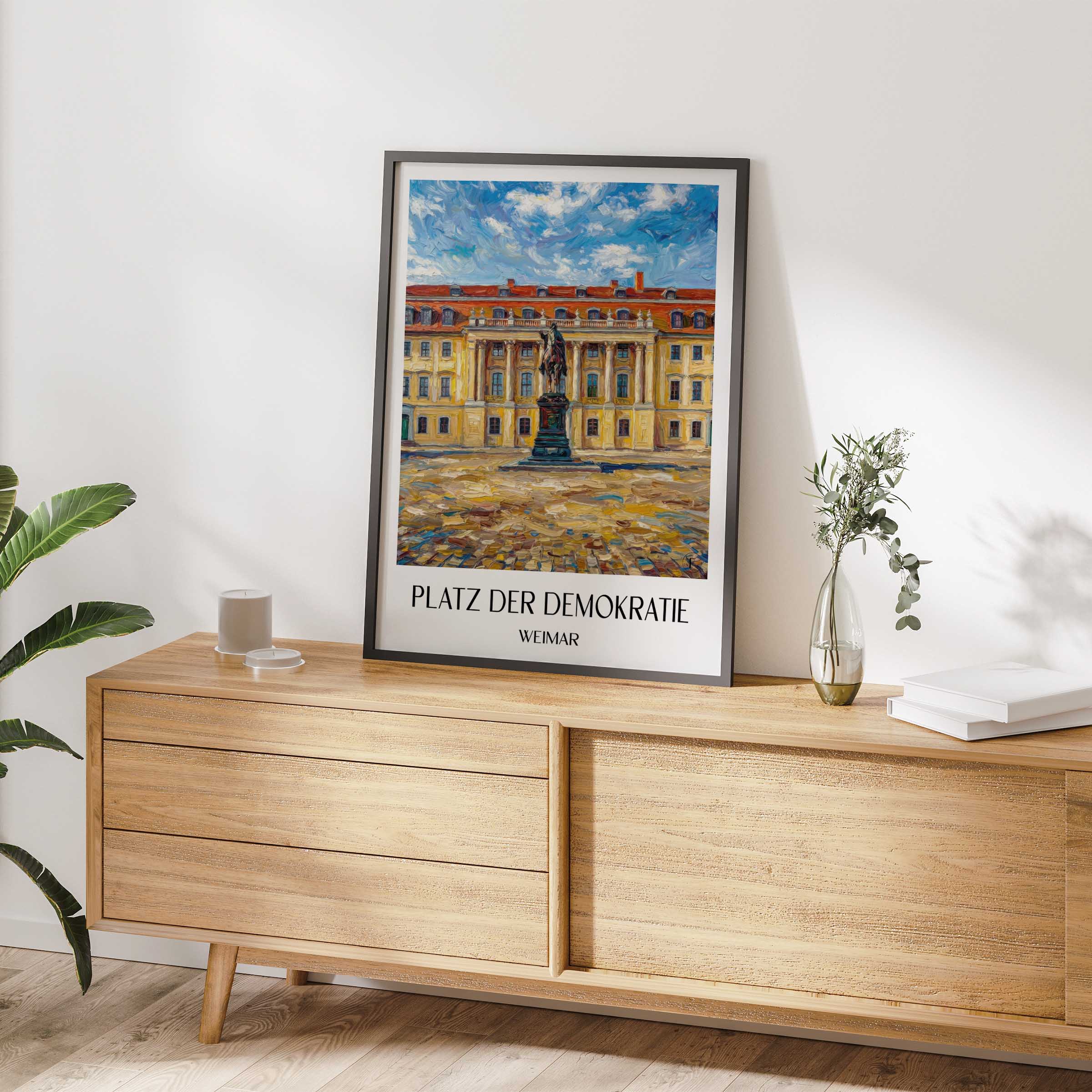 platz-der-demokratie-weimar-deutschland-poster-oil-painting-oelgemaelde