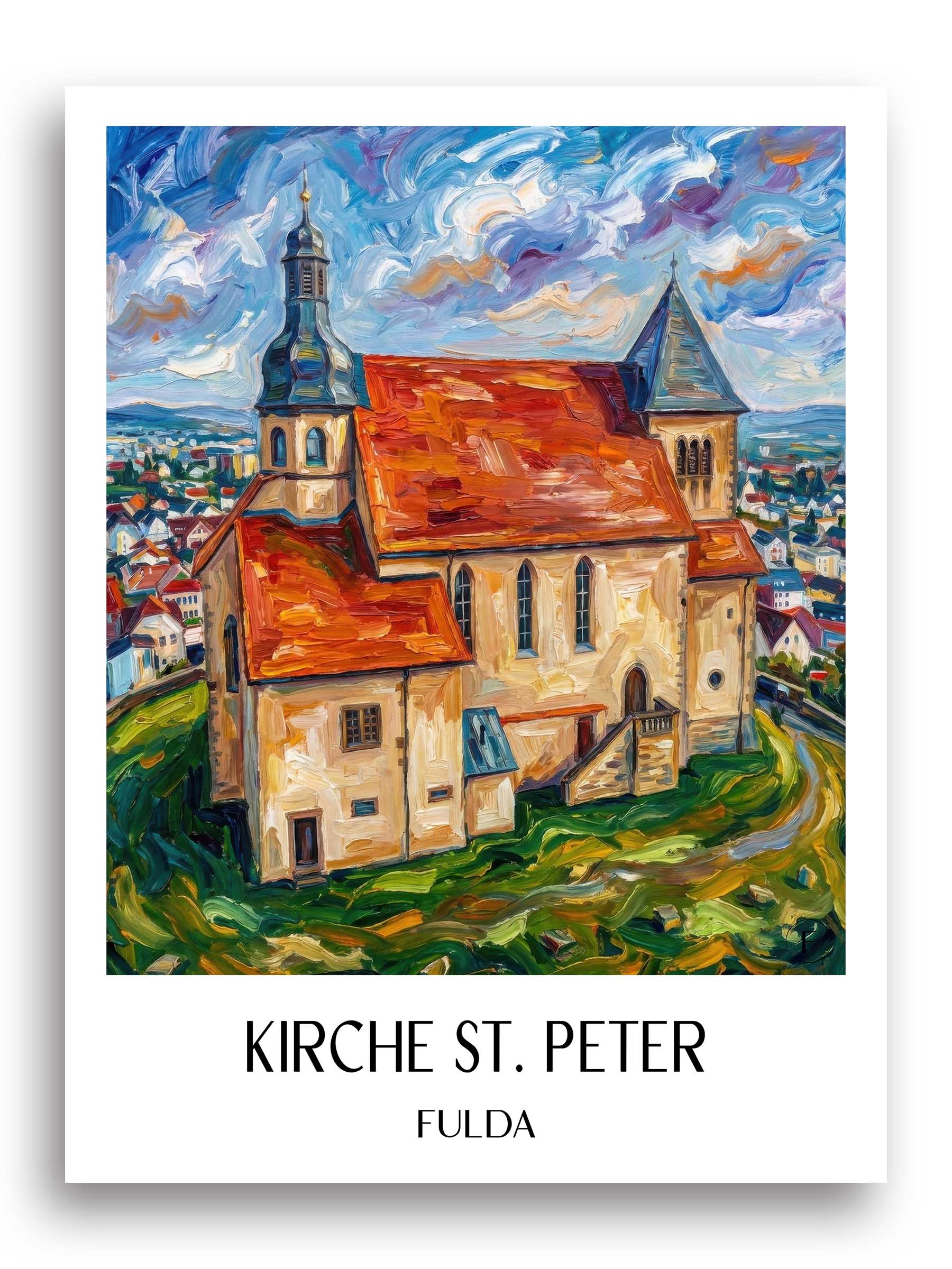 kirche-st.-peter-fulda-deutschland-poster-oil-painting-oelgemaelde