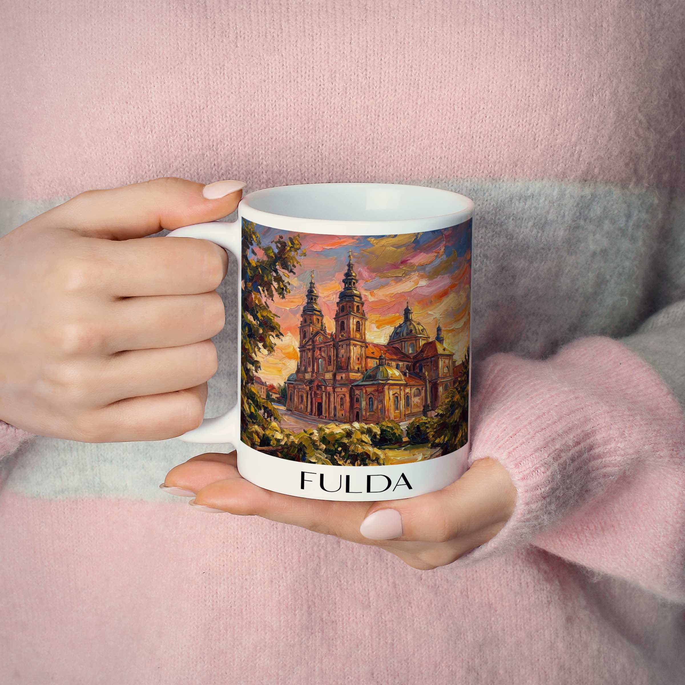 fulda-hessen-deutschland-kaffeebecher-oil-painting-oelgemaelde