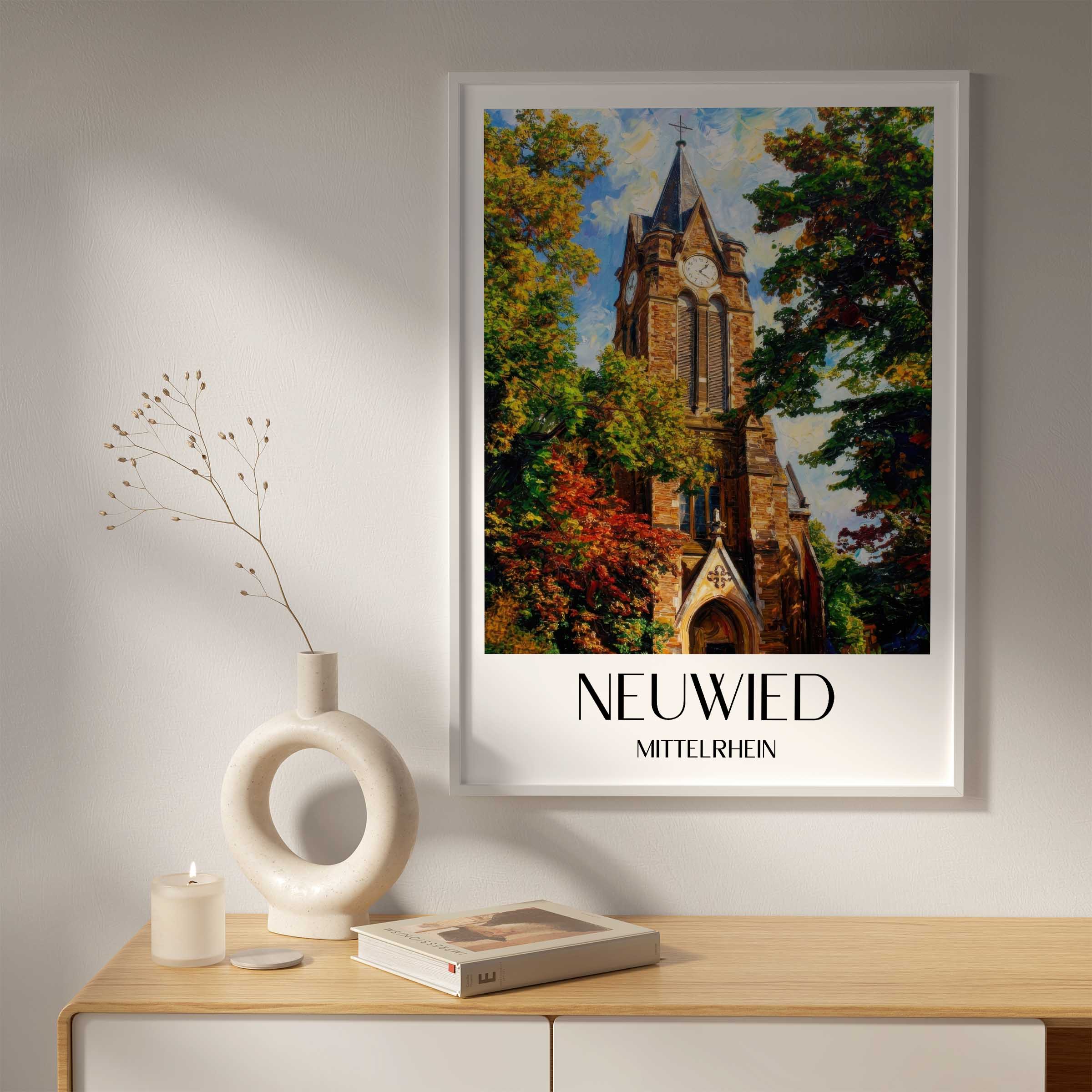 neuwied-mittelrhein-deutschland-poster-oil-painting-oelgemaelde