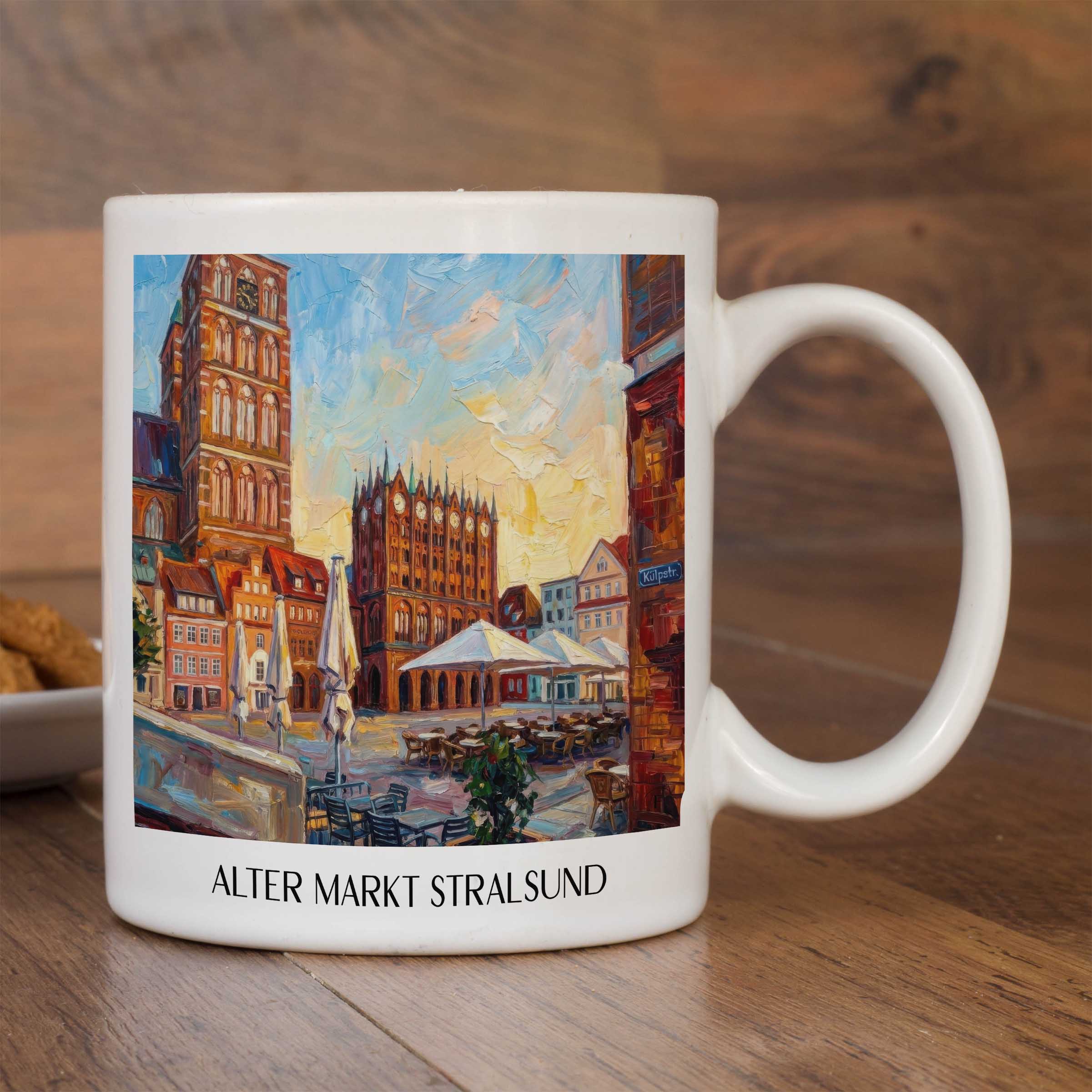 alter-markt-stralsund-deutschland-kaffeebecher-oil-painting-oelgemaelde