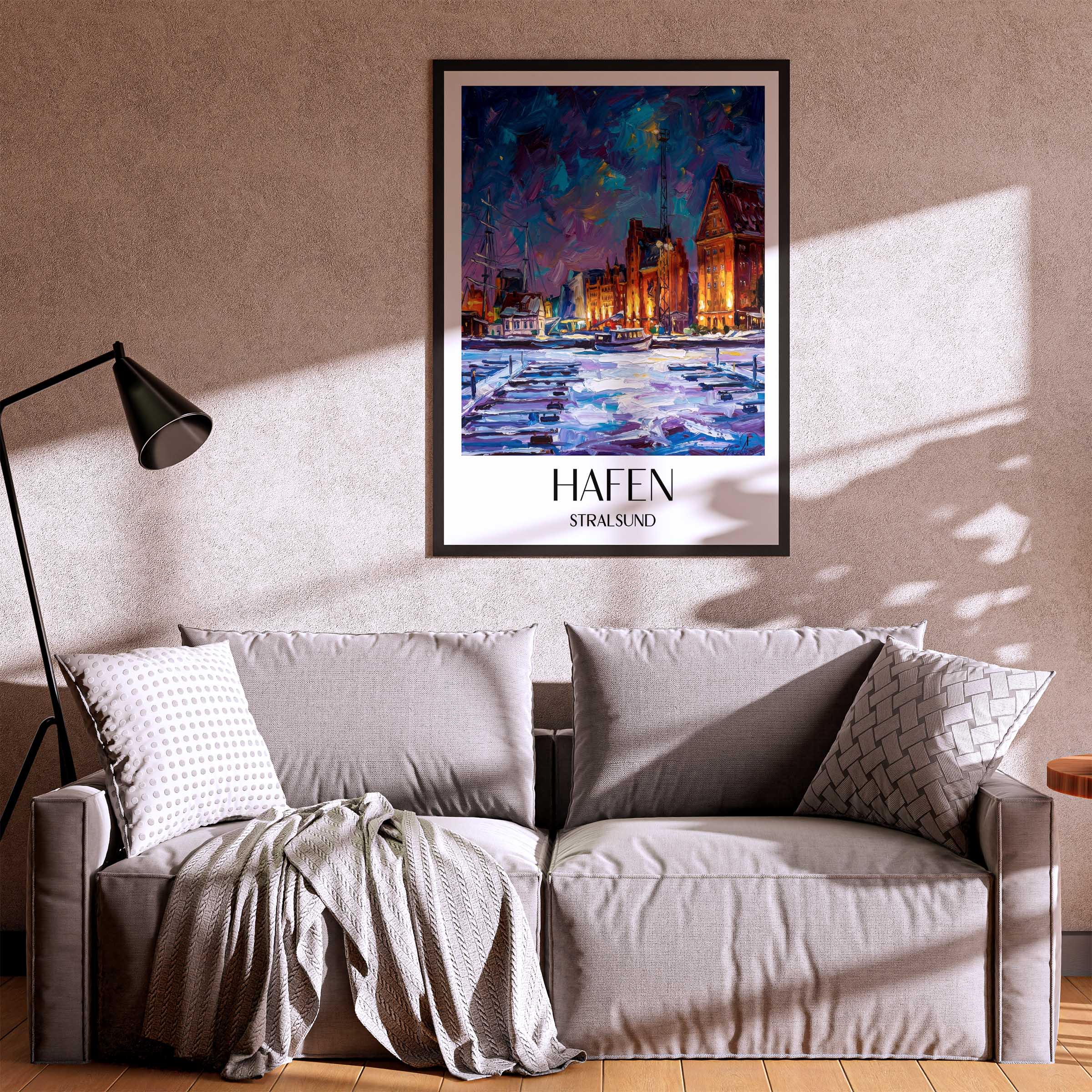 hafen-stralsund-deutschland-poster-oil-painting-oelgemaelde