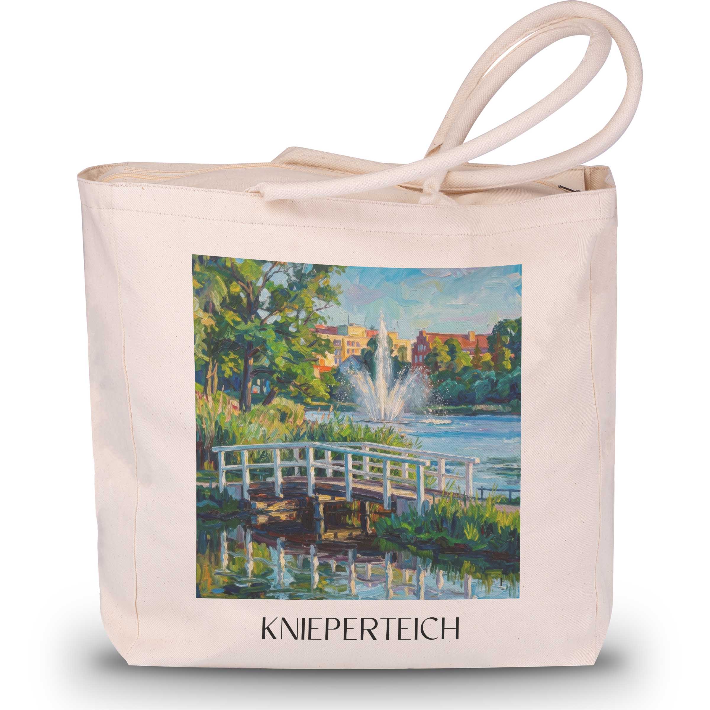 knieperteich-stralsund-deutschland-einkaufstasche-oil-painting-oelgemaelde