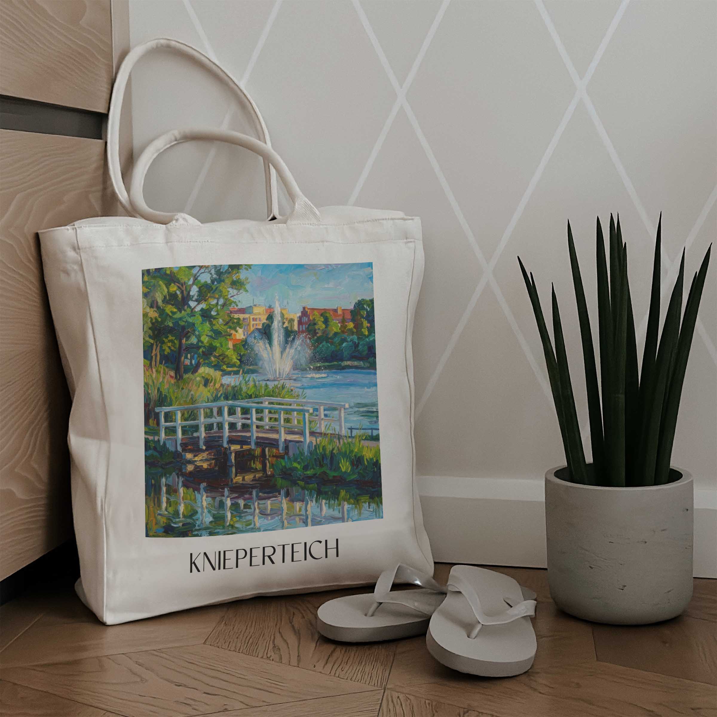 knieperteich-stralsund-deutschland-einkaufstasche-oil-painting-oelgemaelde