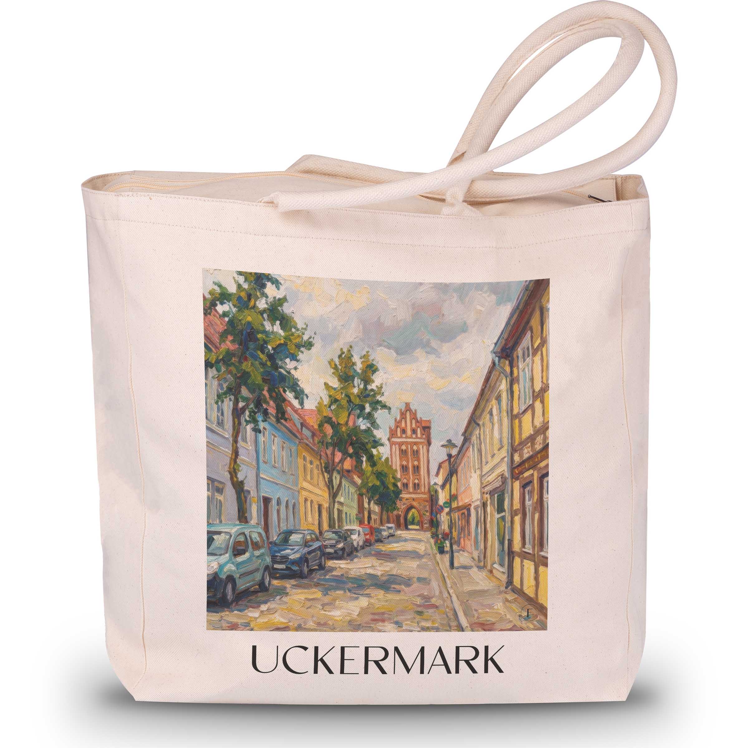 uckermark-brandenburg-deutschland-einkaufstasche-oil-painting-oelgemaelde
