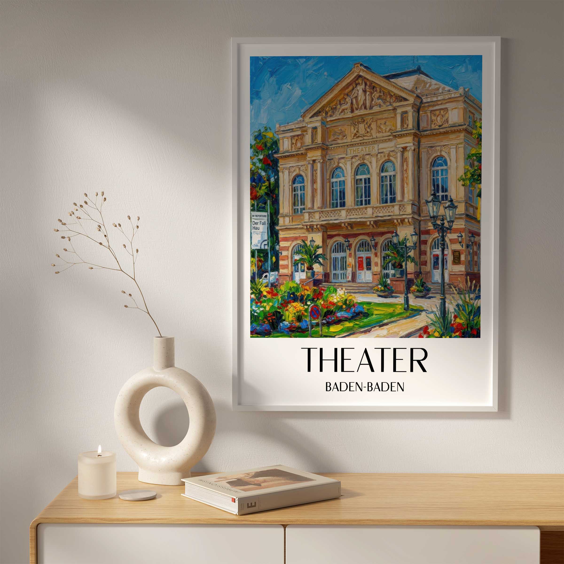 theater--baden-baden-deutschland-poster-oil-painting-oelgemaelde