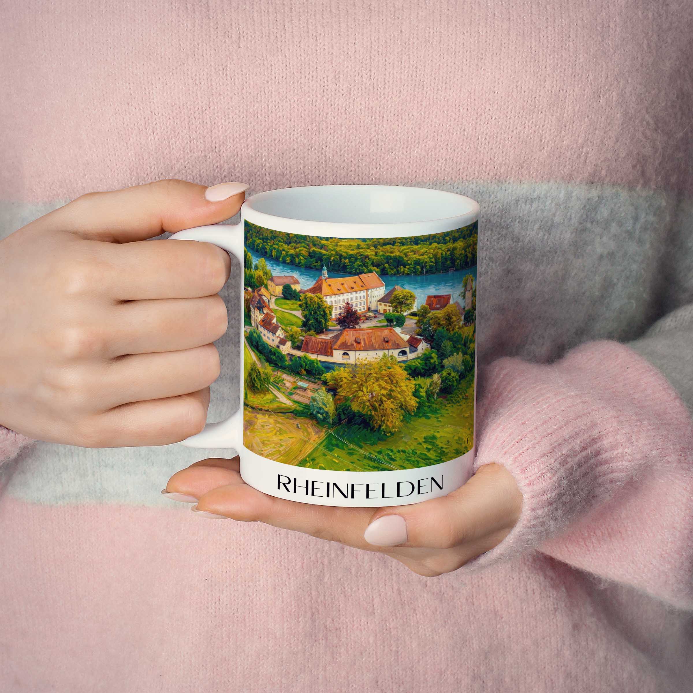 rheinfelden--baden-württemberg-deutschland-kaffeebecher-oil-painting-oelgemaelde