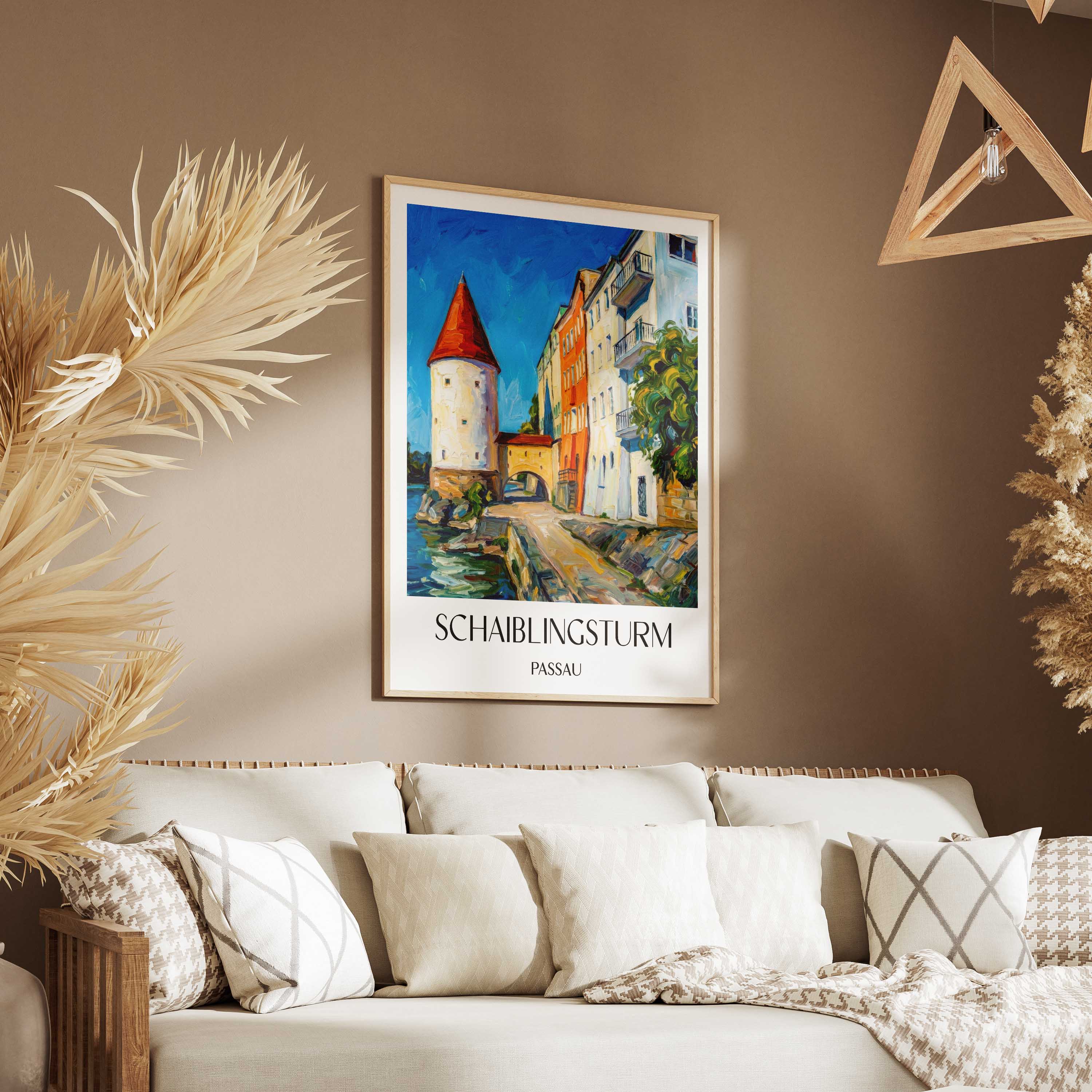 schaiblingsturm-passau-deutschland-poster-oil-painting-oelgemaelde