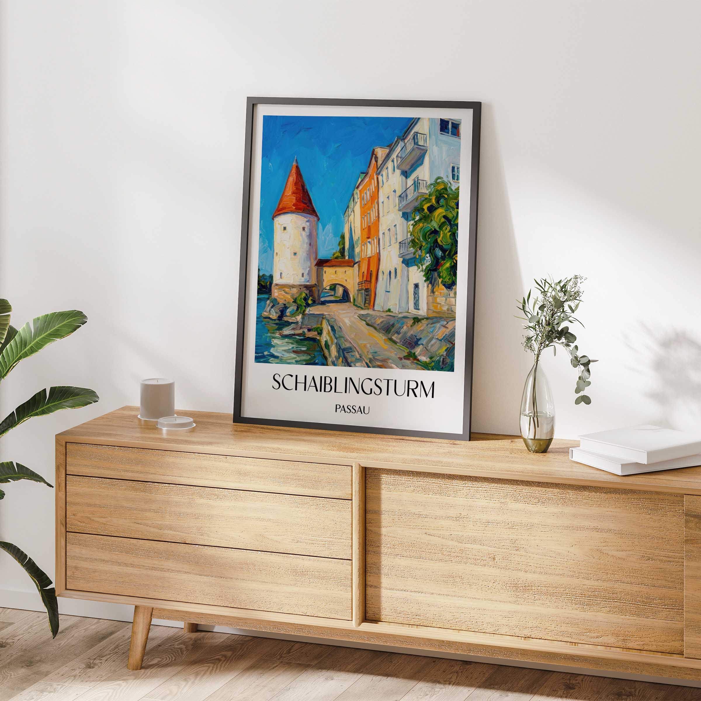 schaiblingsturm-passau-deutschland-poster-oil-painting-oelgemaelde