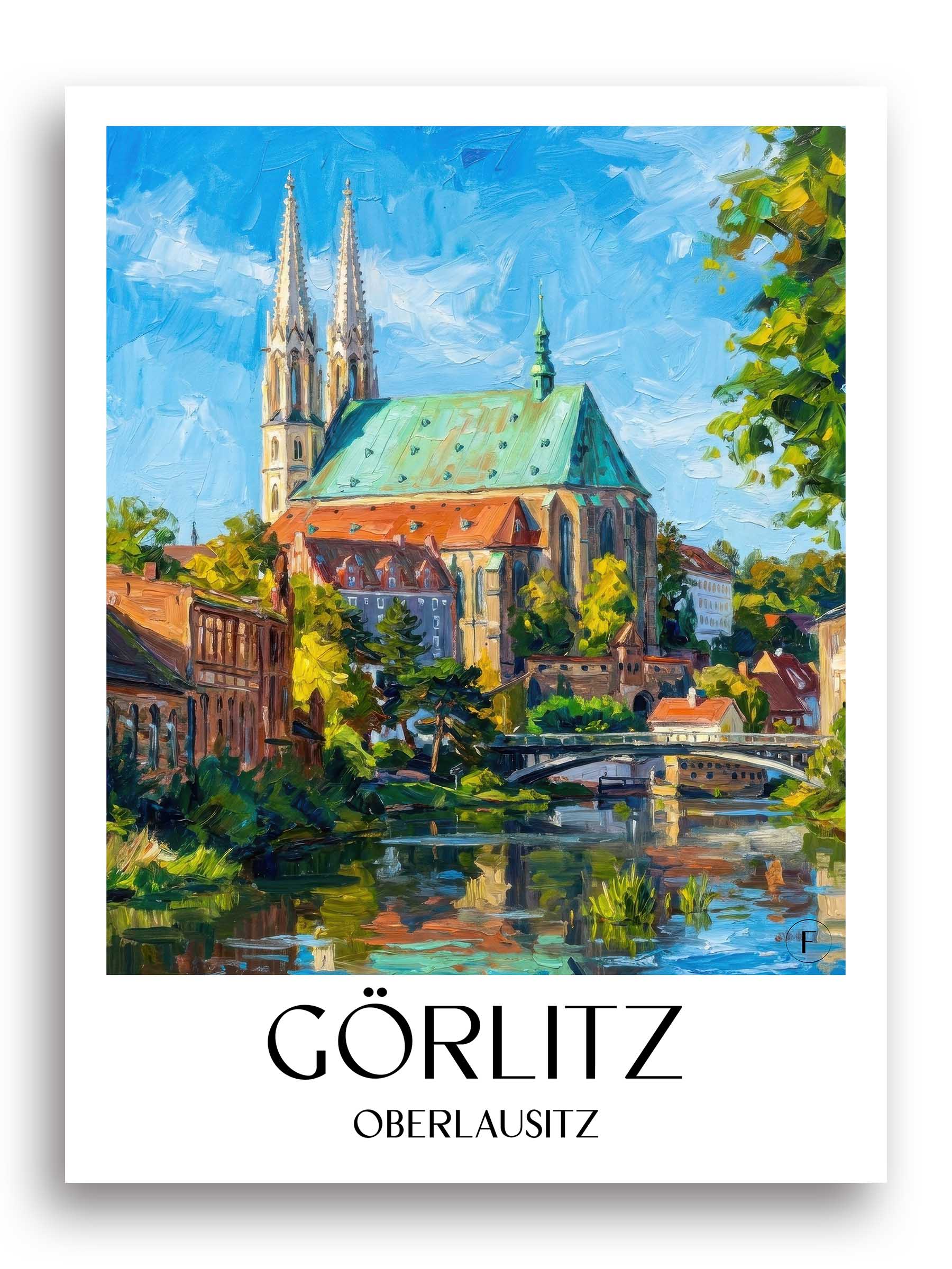 görlitz-oberlausitz-deutschland-poster-oil-painting-oelgemaelde