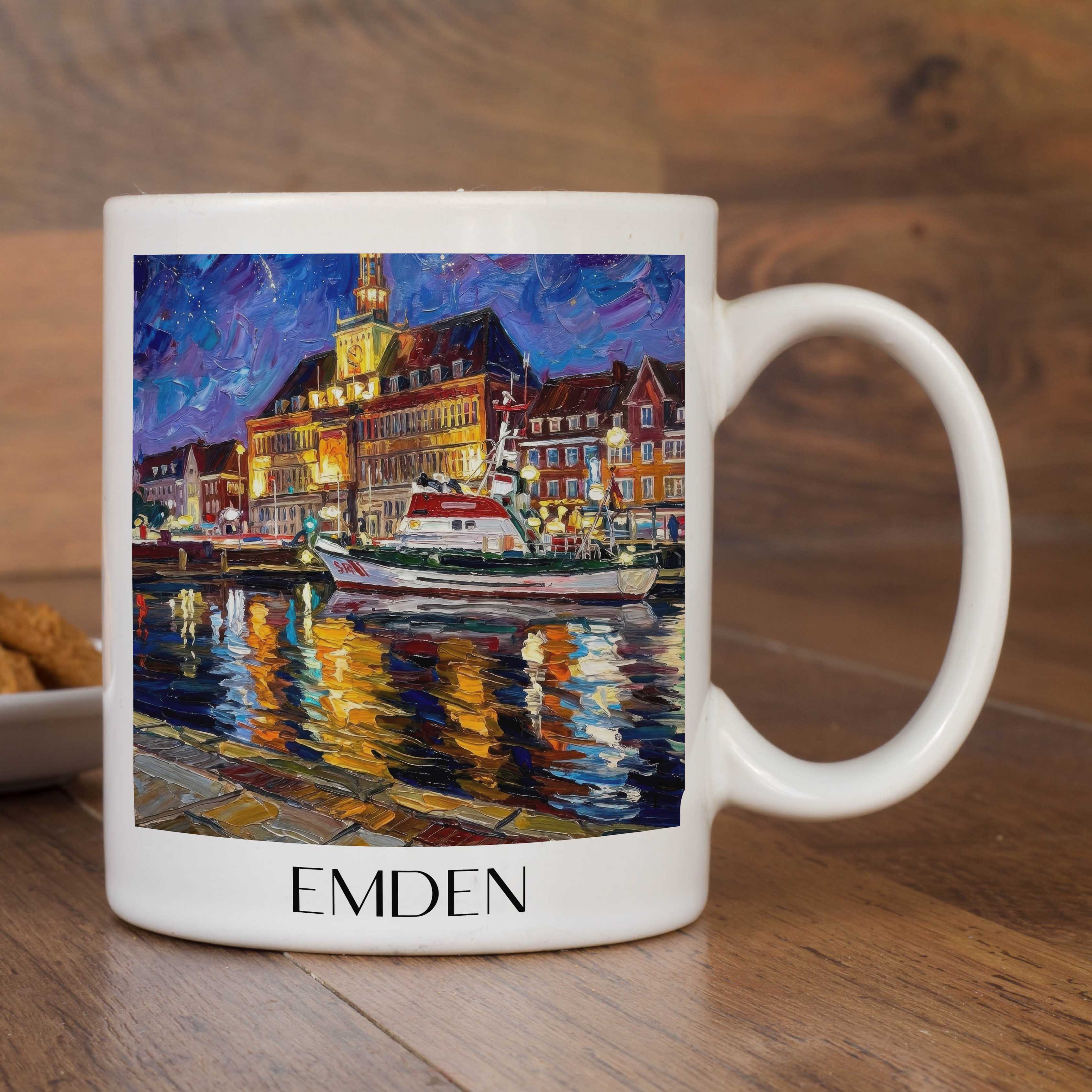 emden-(bei-nacht)-ostfriesland-deutschland-kaffeebecher-oil-painting-oelgemaelde