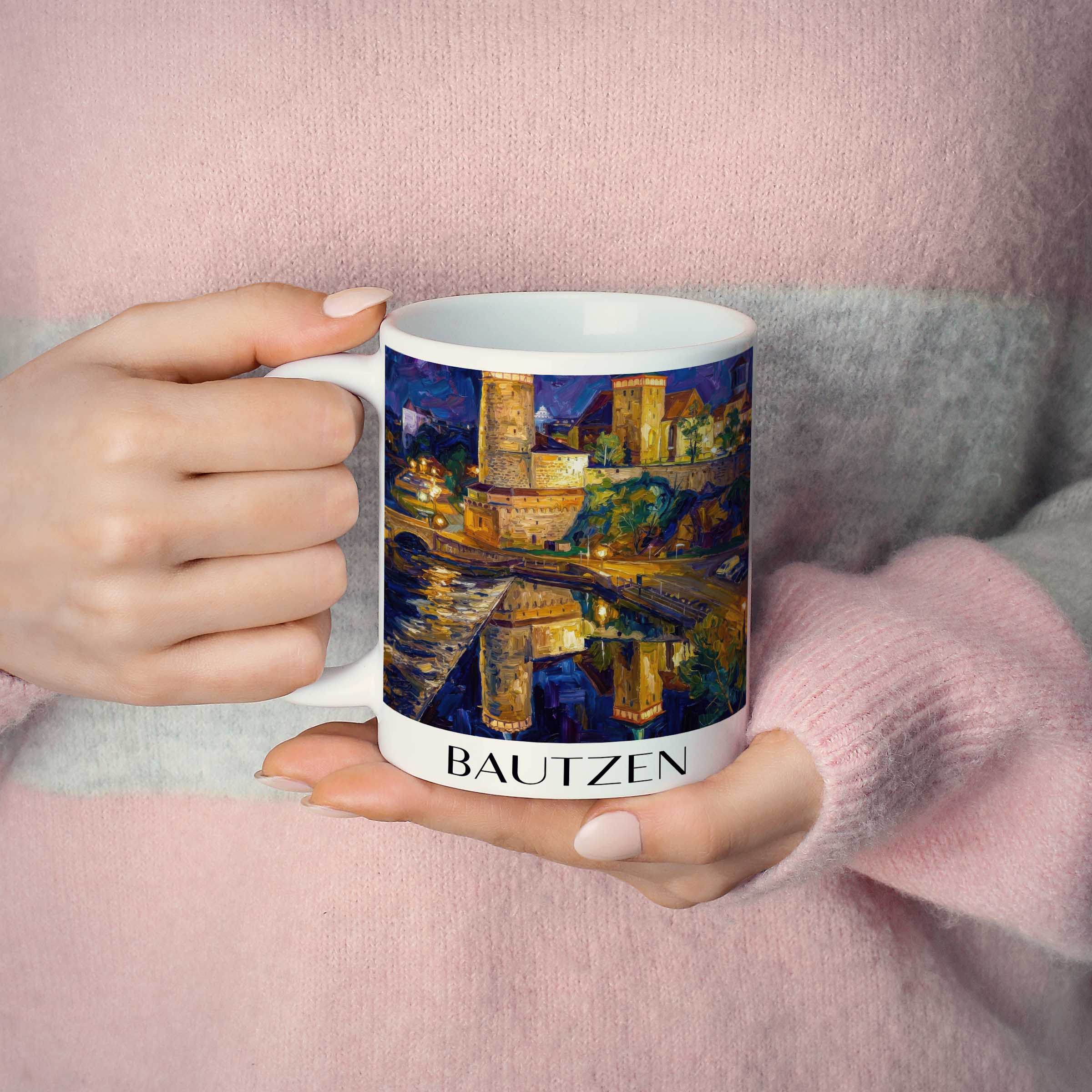 bautzen-(bei-nacht)-oberlausitz-deutschland-kaffeebecher-oil-painting-oelgemaelde
