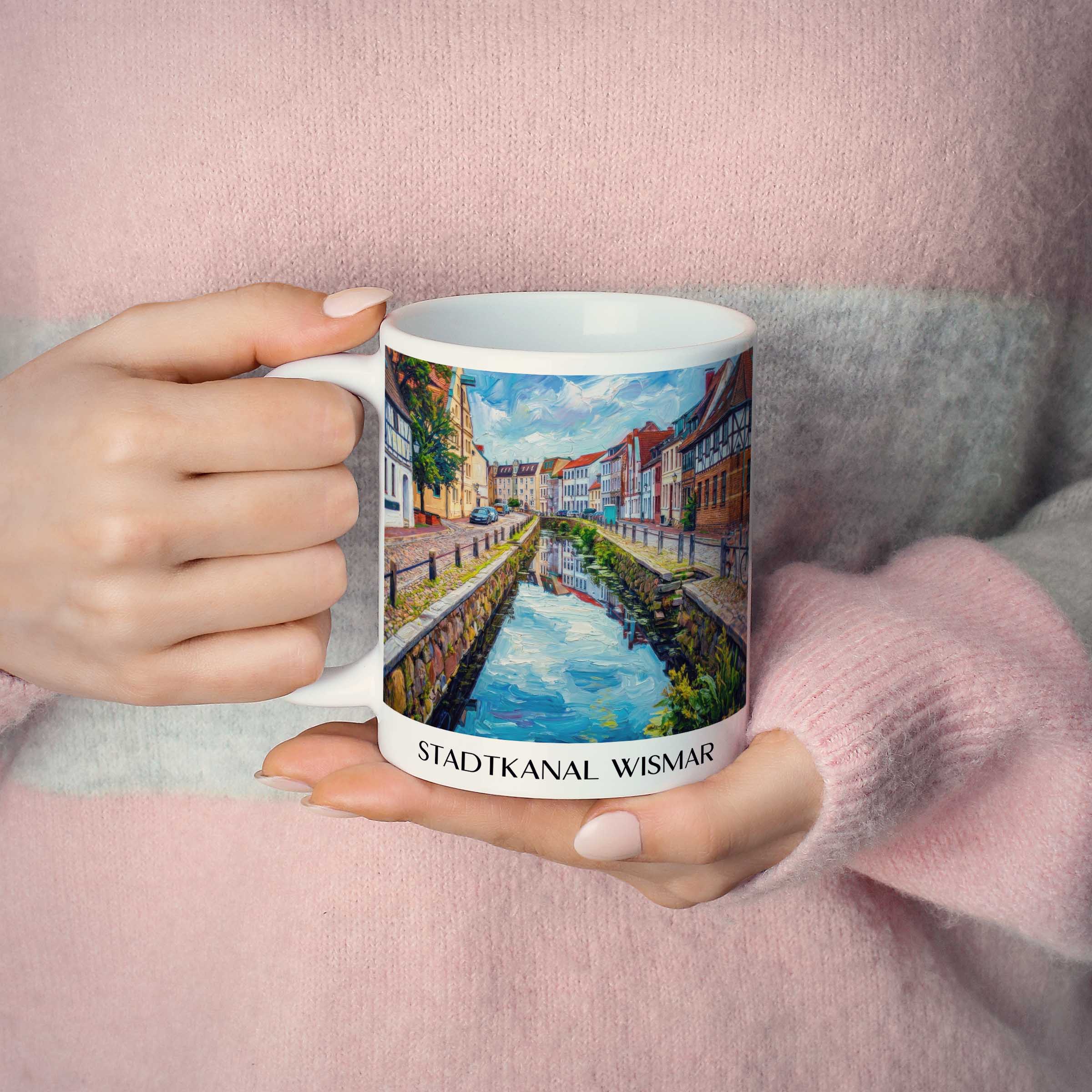 stadtkanal-wismar-deutschland-kaffeebecher-oil-painting-oelgemaelde