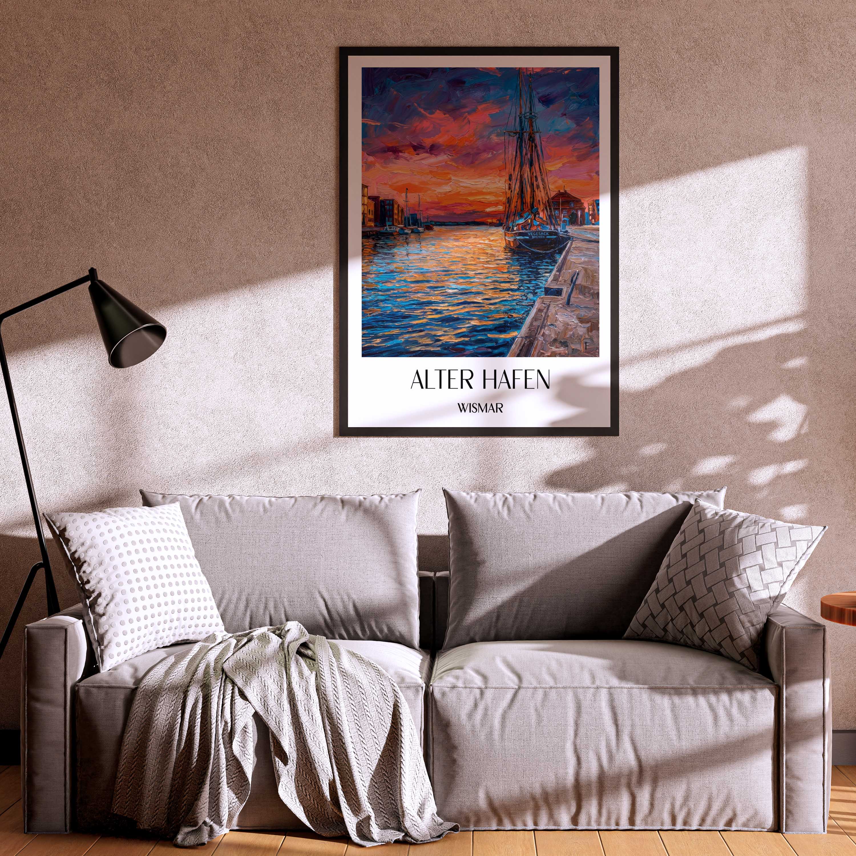 alter-hafen-wismar-deutschland-poster-oil-painting-oelgemaelde