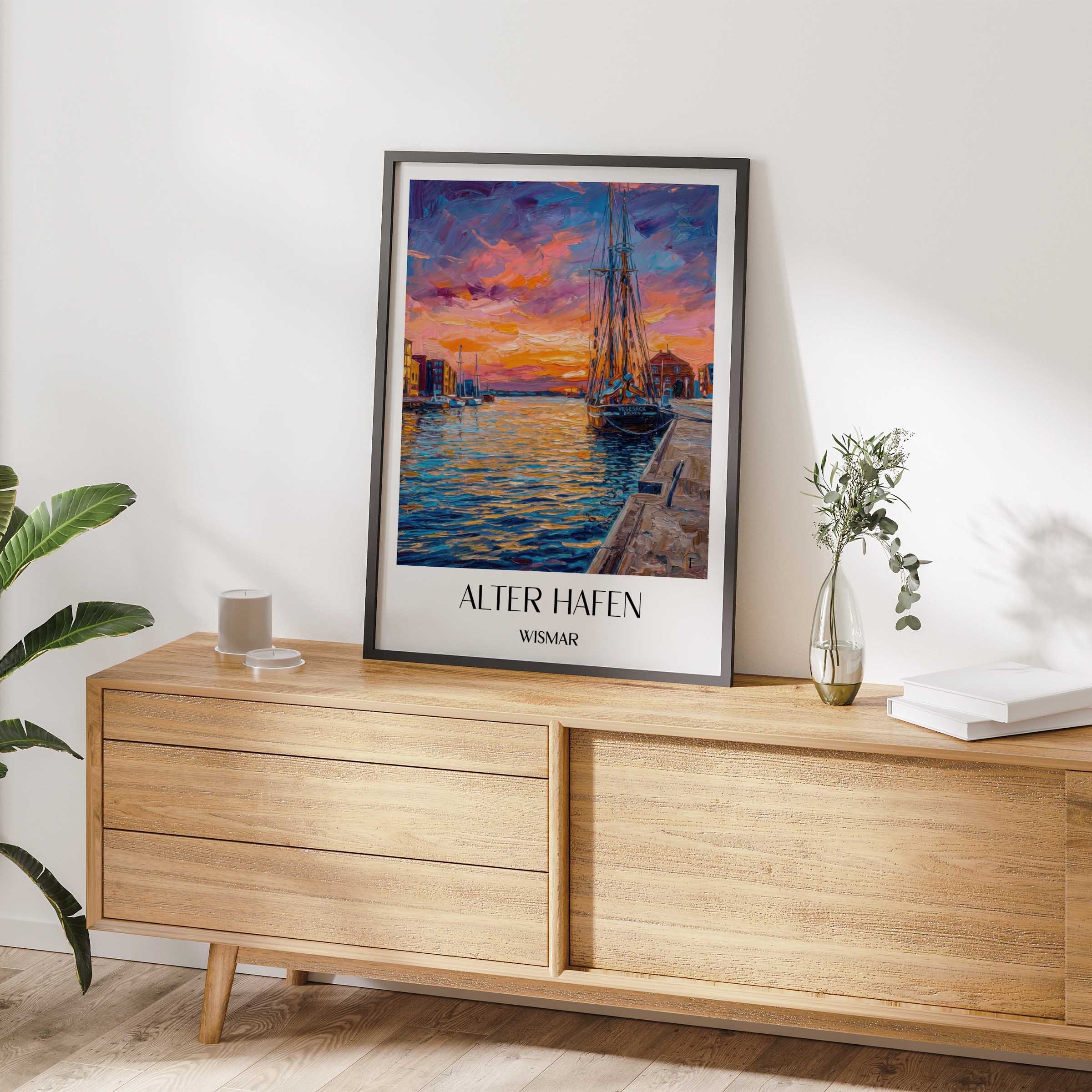 alter-hafen-wismar-deutschland-poster-oil-painting-oelgemaelde