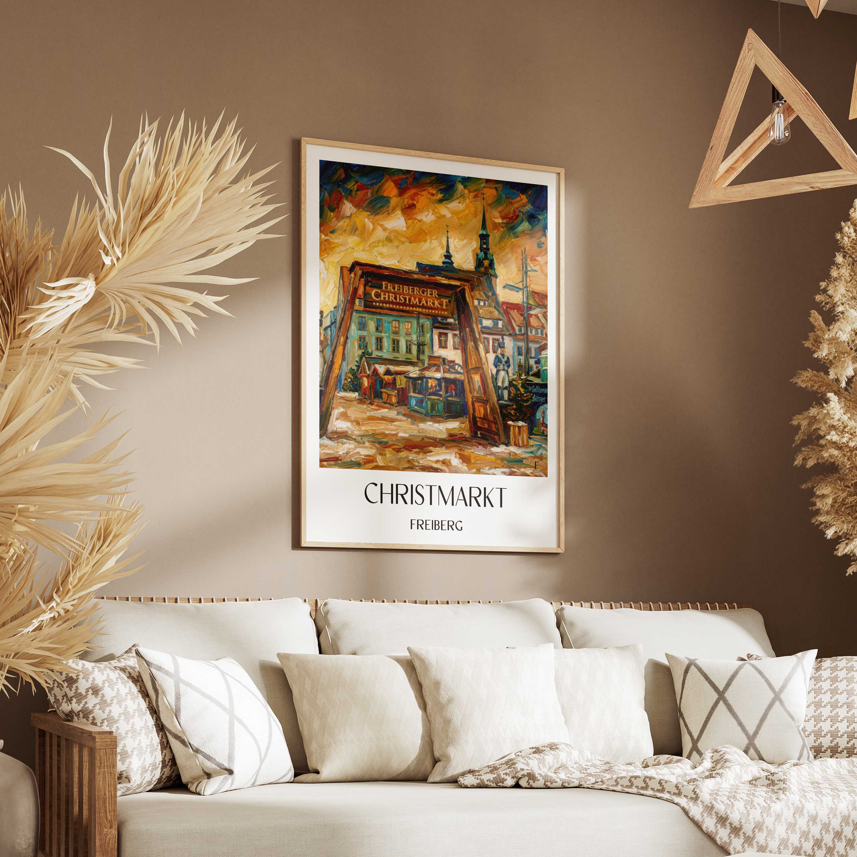 christmarkt-freiberg-deutschland-poster-oil-painting-oelgemaelde