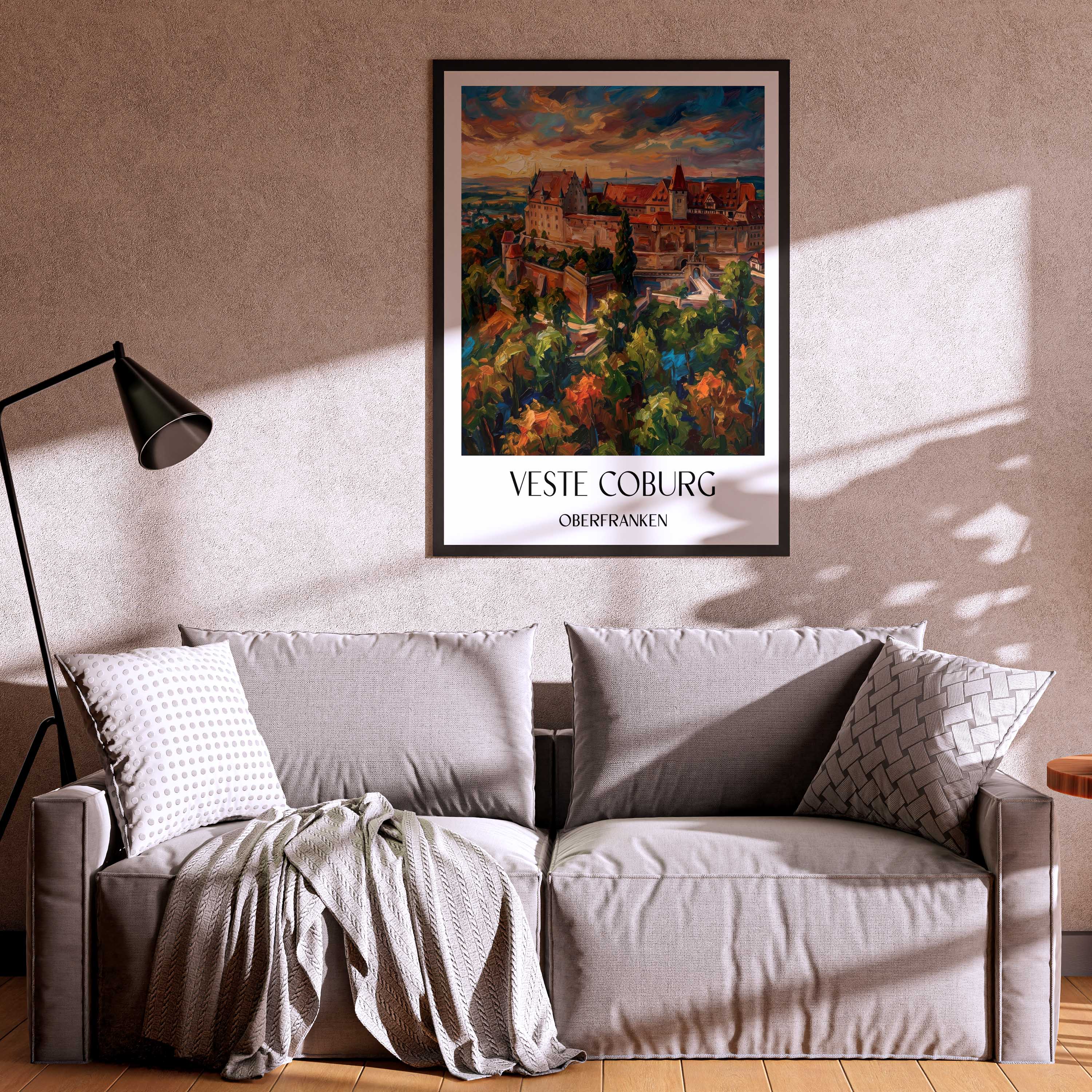 veste-coburg-oberfranken-deutschland-poster-oil-painting-oelgemaelde