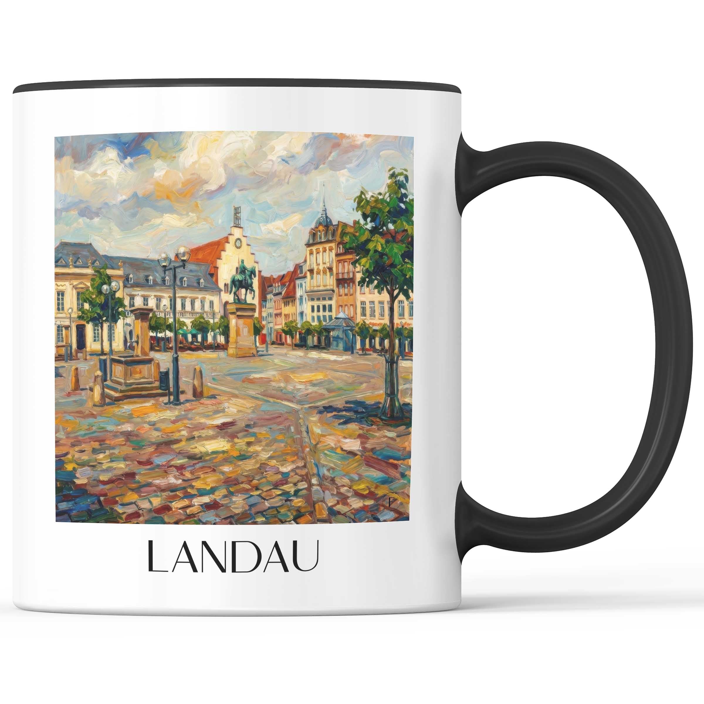 landau-pfalz-deutschland-kaffeebecher-oil-painting-oelgemaelde