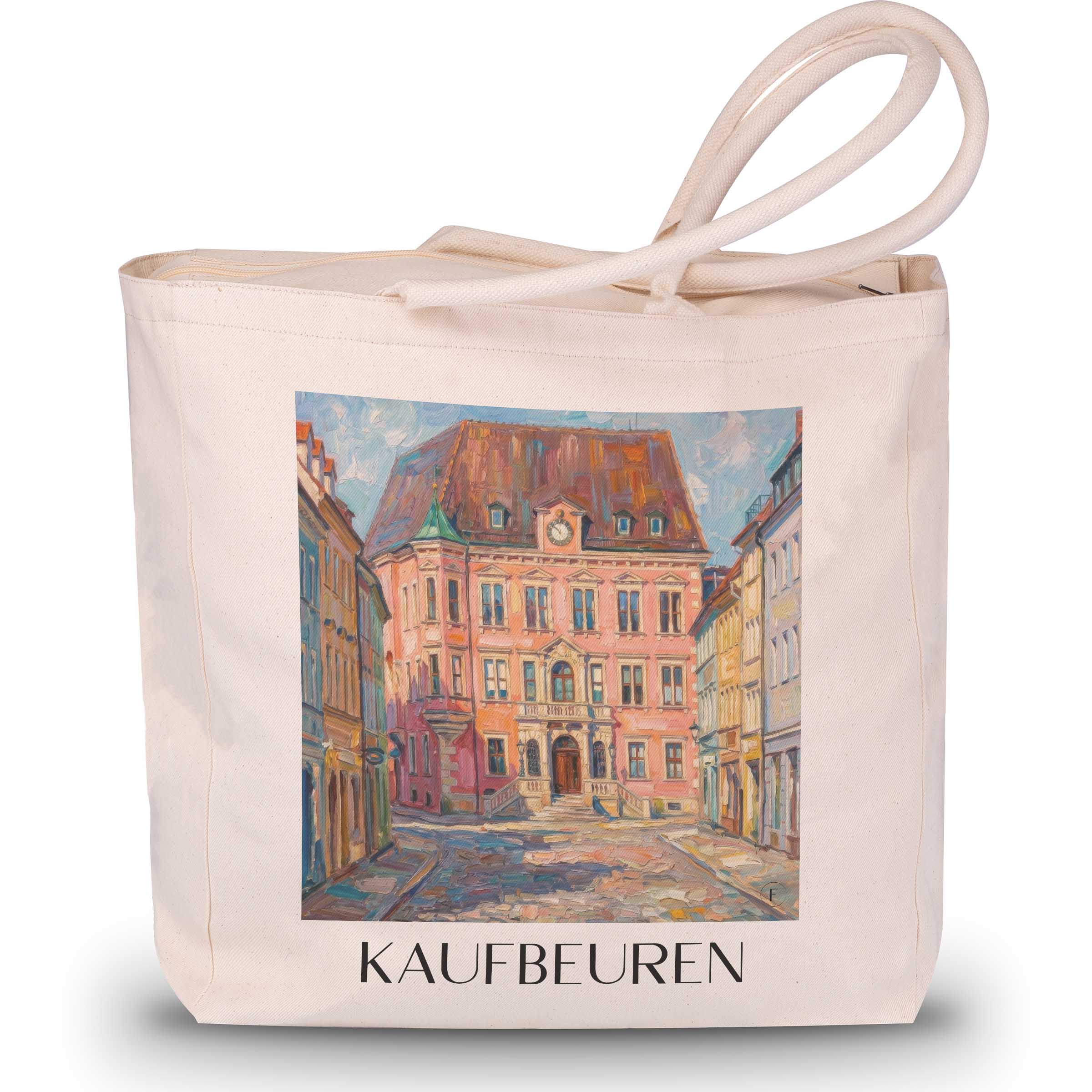 kaufbeuren-schwaben-deutschland-einkaufstasche-oil-painting-oelgemaelde