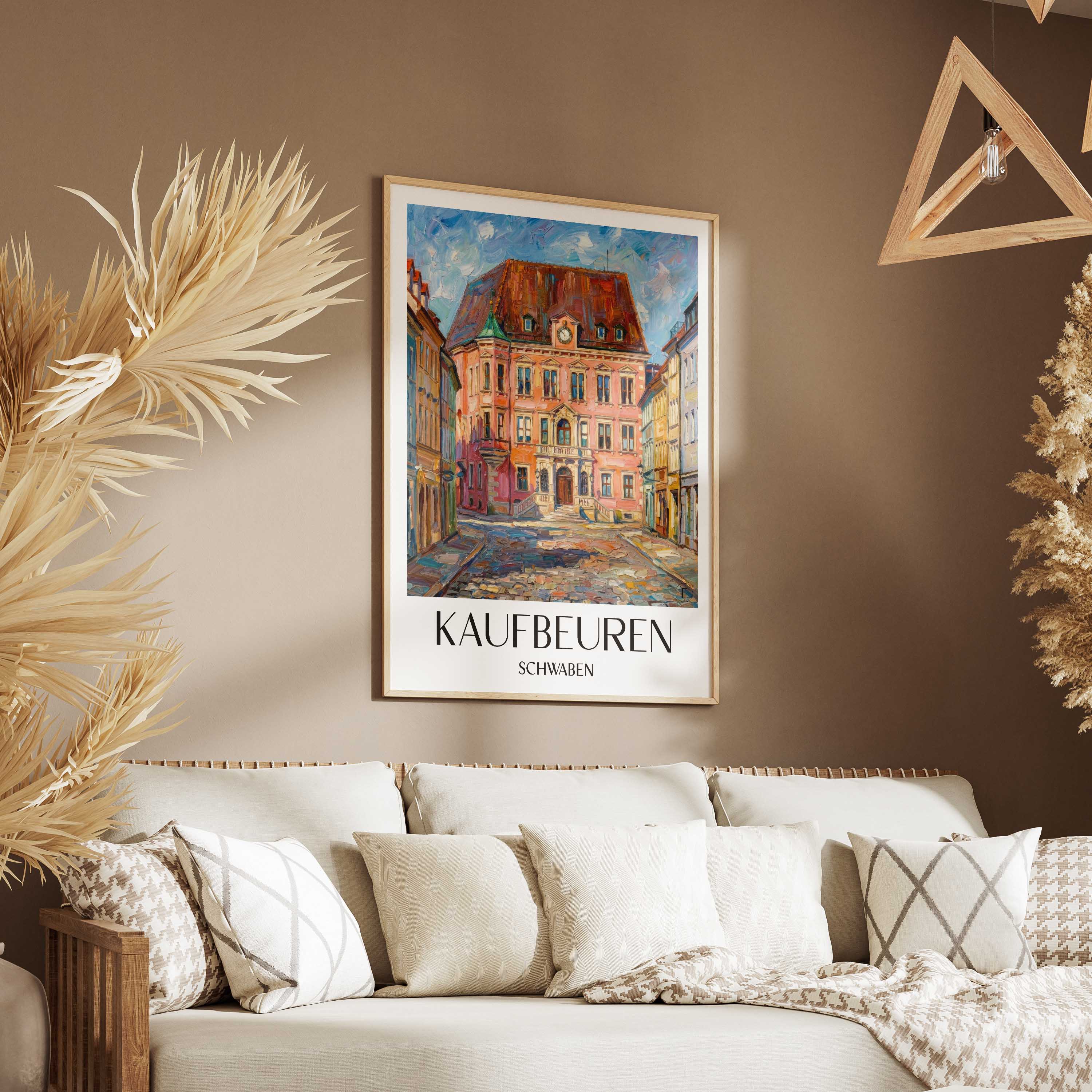 kaufbeuren-schwaben-deutschland-poster-oil-painting-oelgemaelde