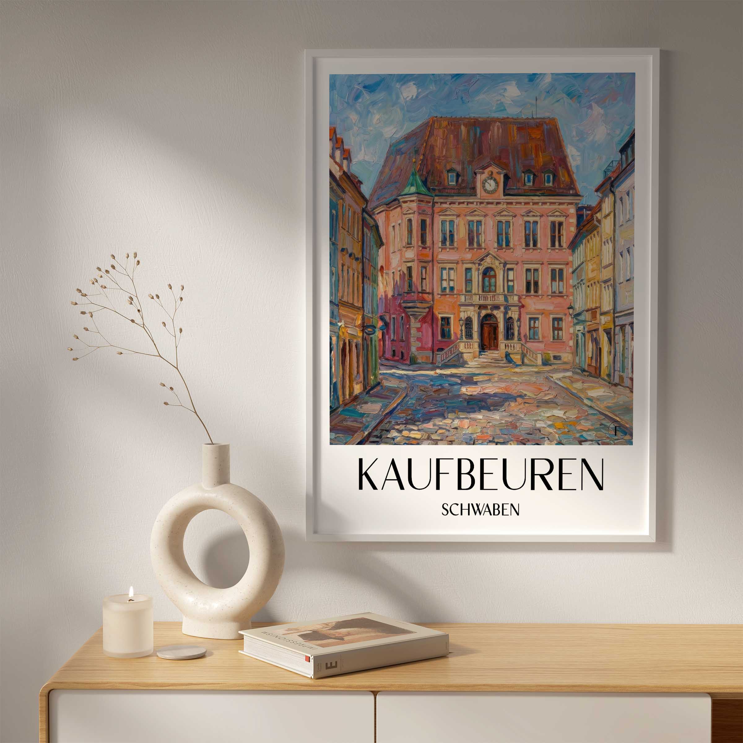 kaufbeuren-schwaben-deutschland-poster-oil-painting-oelgemaelde