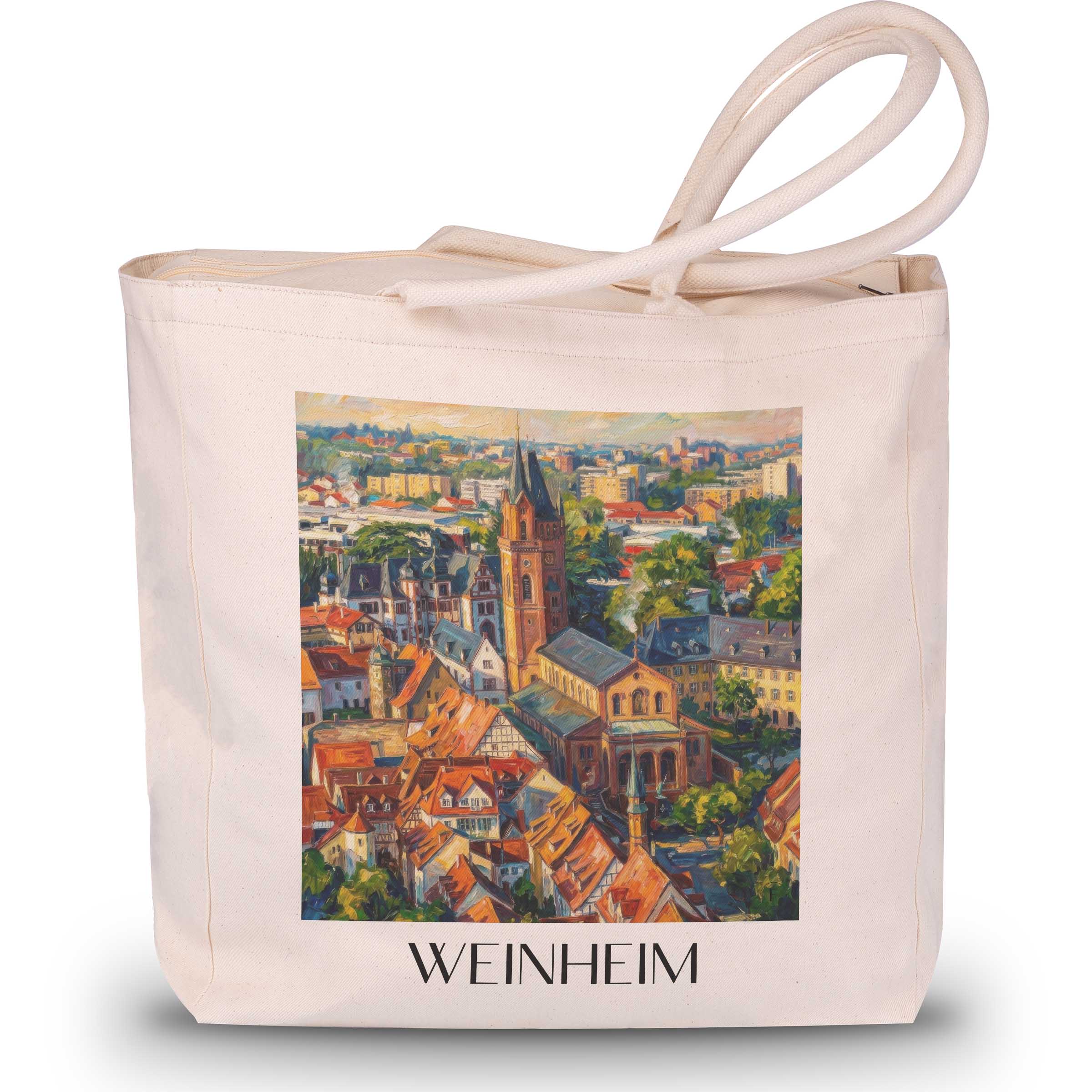 weinheim-kurpfalz-deutschland-einkaufstasche-oil-painting-oelgemaelde