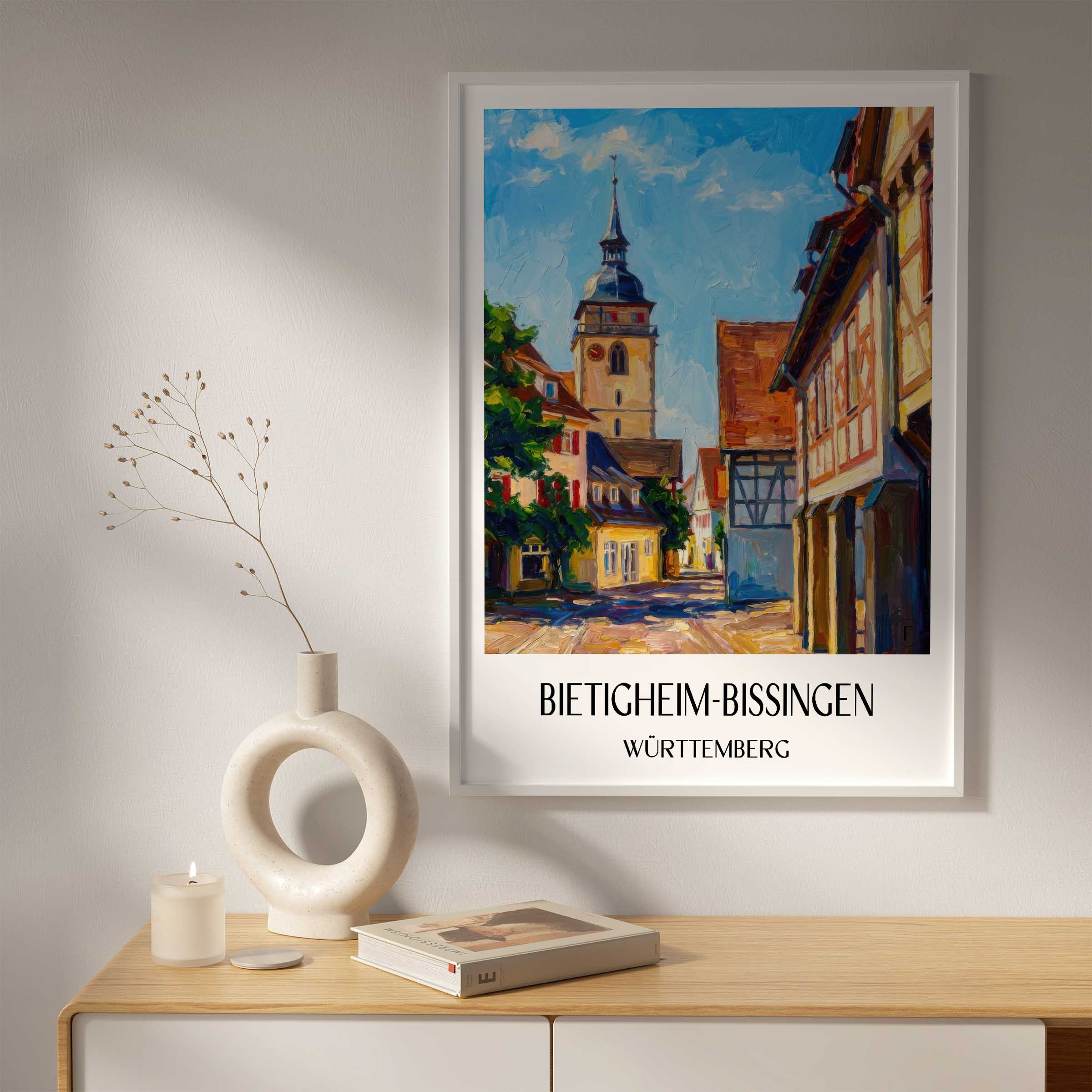 bietigheim-bissingen-württemberg-deutschland-poster-oil-painting-oelgemaelde