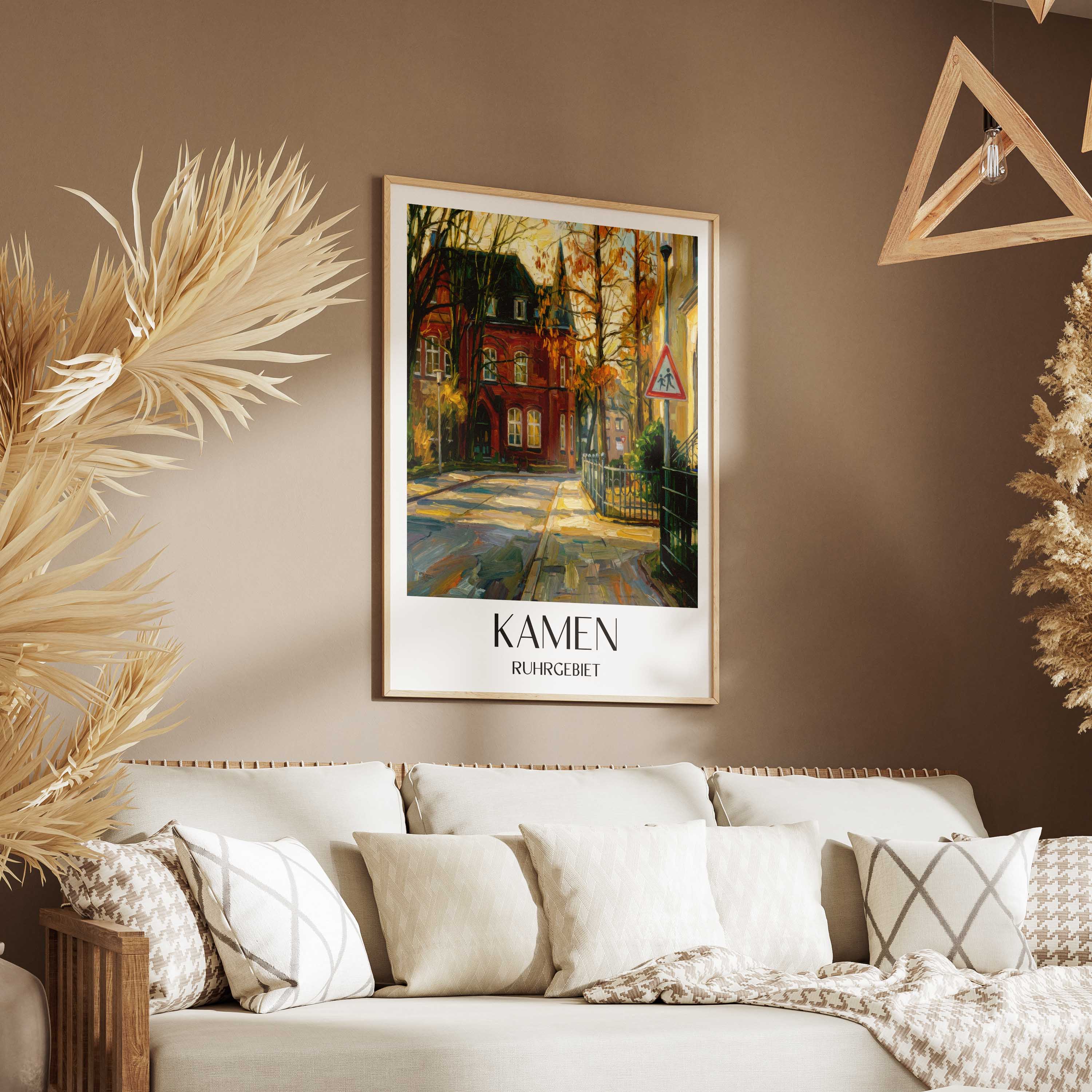 kamen-ruhrgebiet-deutschland-poster-oil-painting-oelgemaelde
