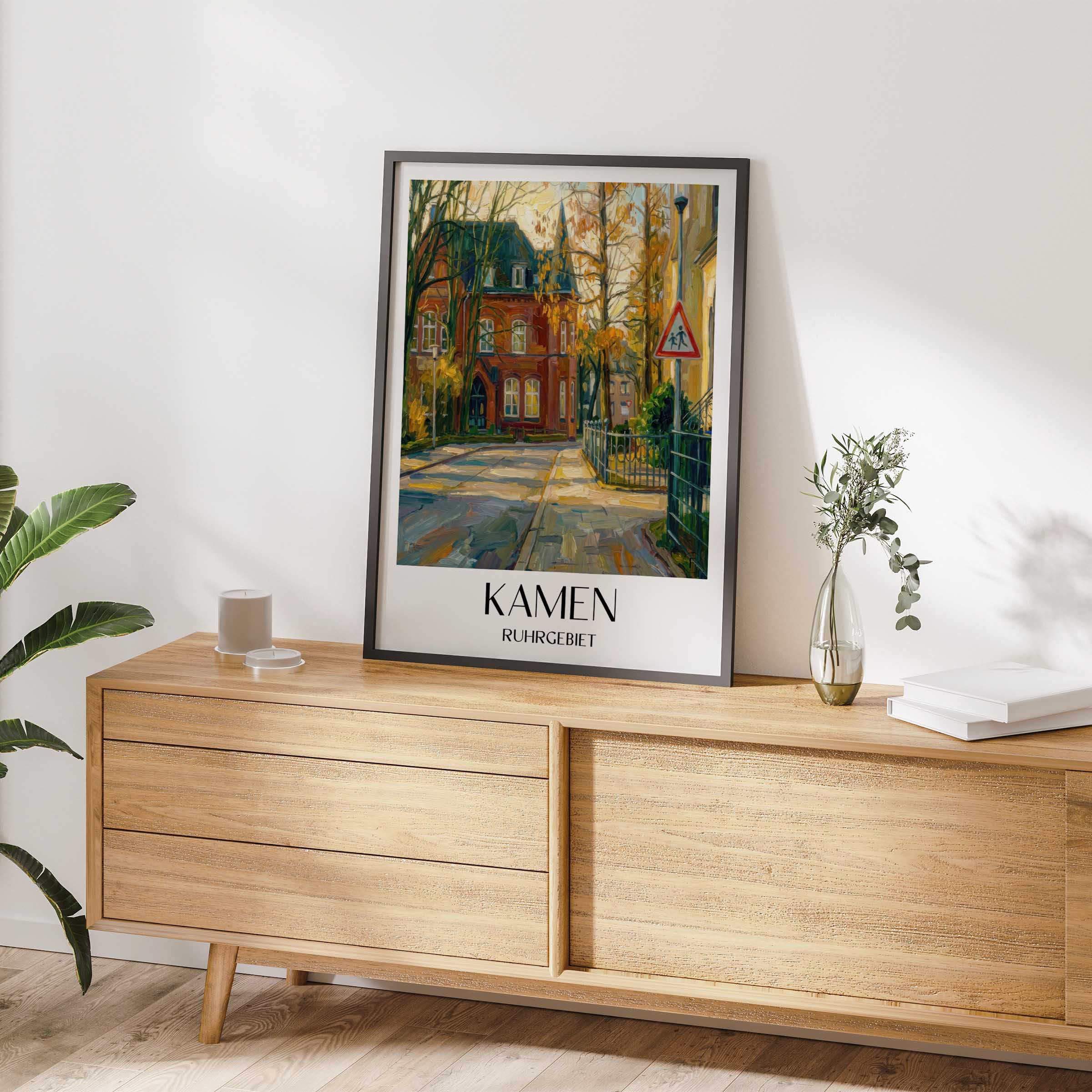 kamen-ruhrgebiet-deutschland-poster-oil-painting-oelgemaelde