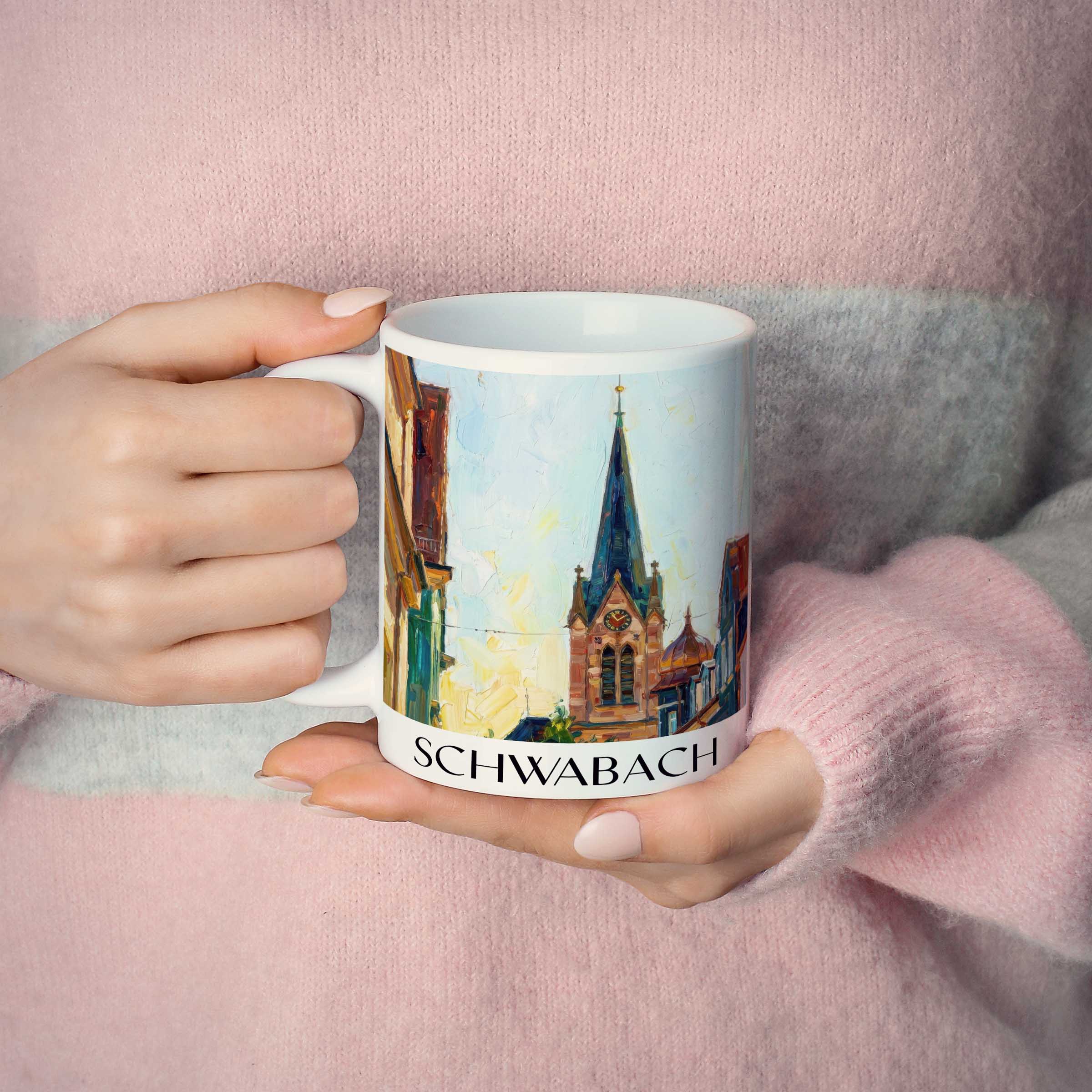 schwabach-mittelfranken-deutschland-kaffeebecher-oil-painting-oelgemaelde