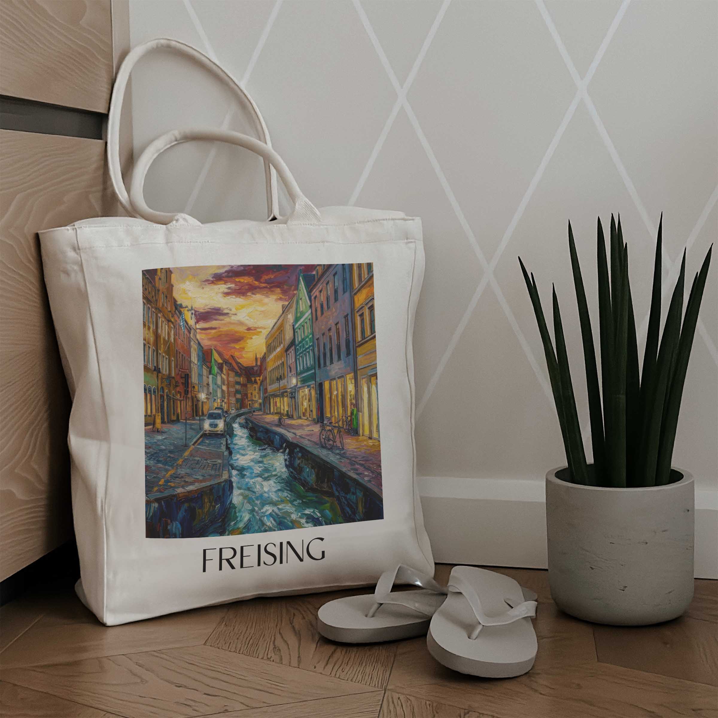 freising-oberbayern-deutschland-einkaufstasche-oil-painting-oelgemaelde