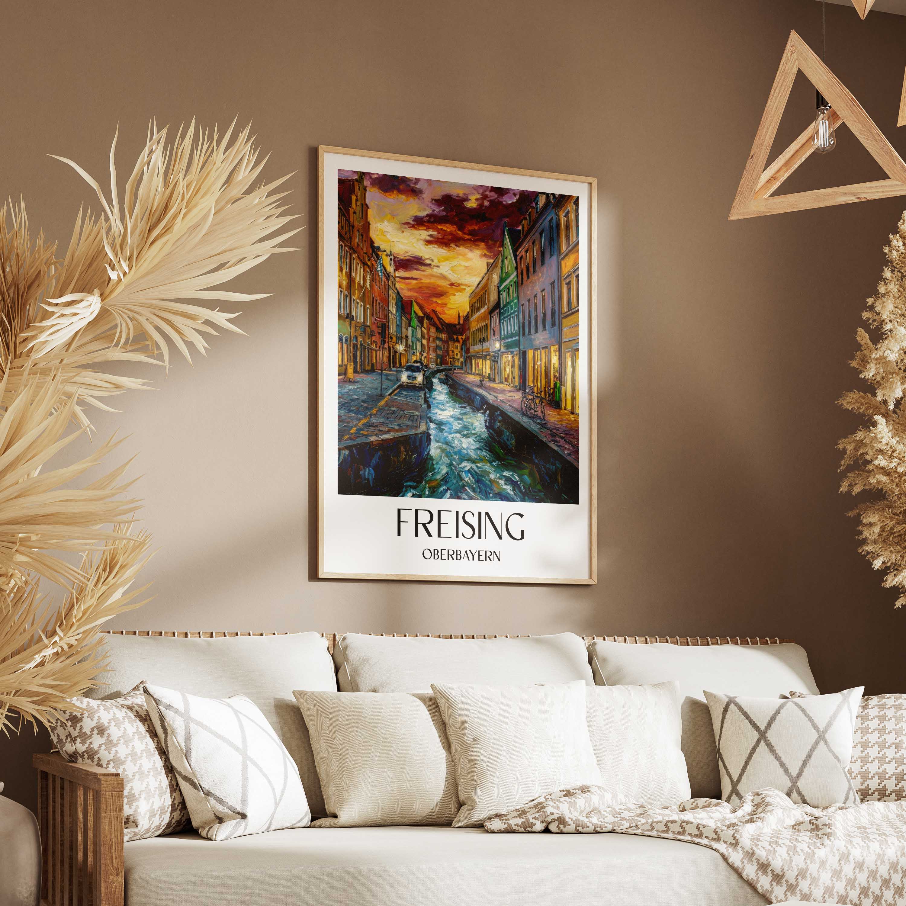 freising-oberbayern-deutschland-poster-oil-painting-oelgemaelde