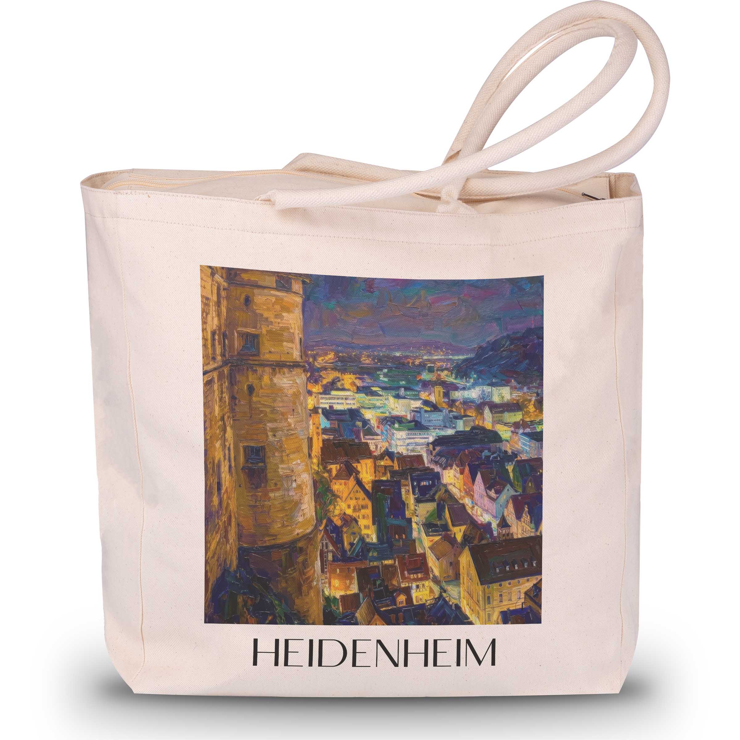 heidenheim-schwäbische-alb-deutschland-einkaufstasche-oil-painting-oelgemaelde