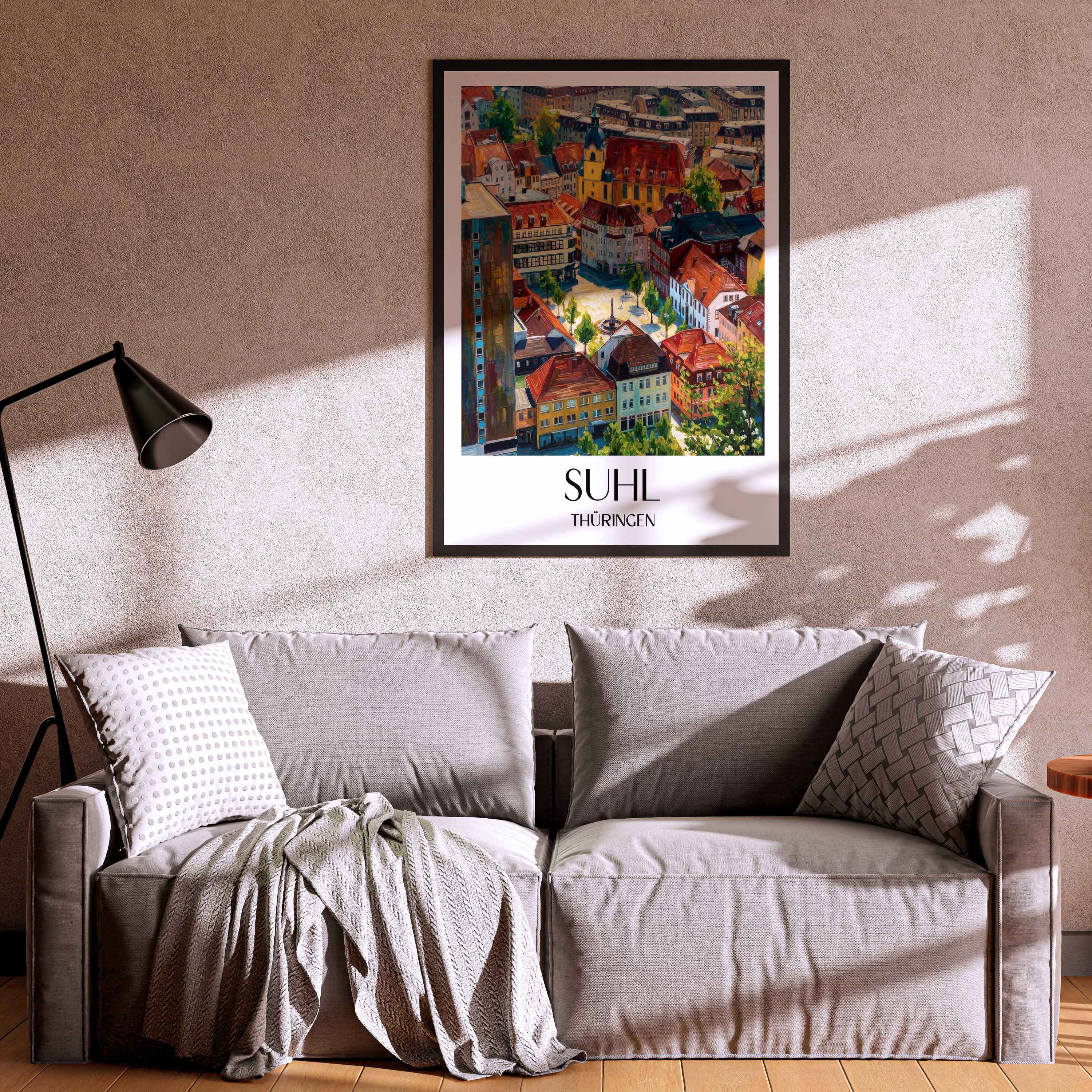 suhl-thüringen-deutschland-poster-oil-painting-oelgemaelde