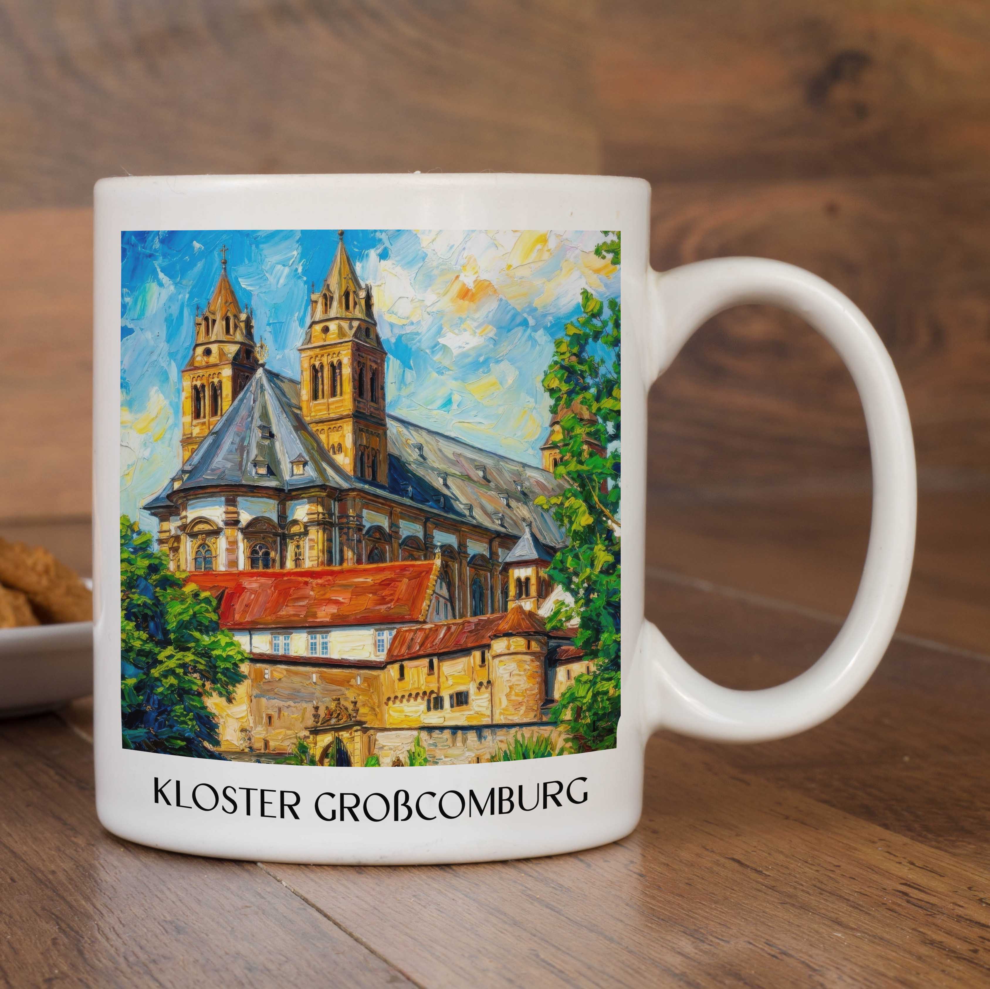 kloster-großcomburg-schwäbisch-hall-deutschland-kaffeebecher-oil-painting-oelgemaelde