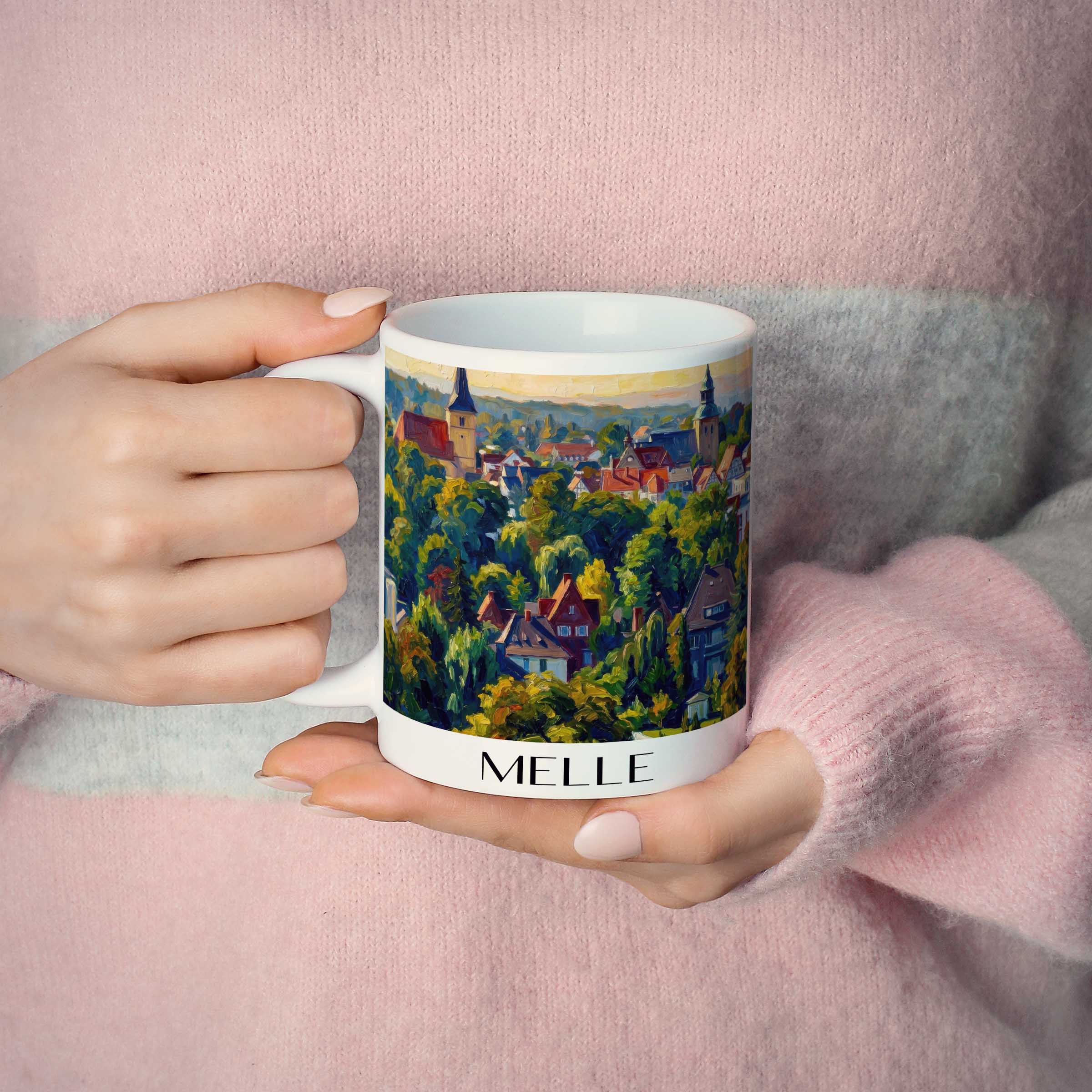 melle-niedersachsen-deutschland-kaffeebecher-oil-painting-oelgemaelde