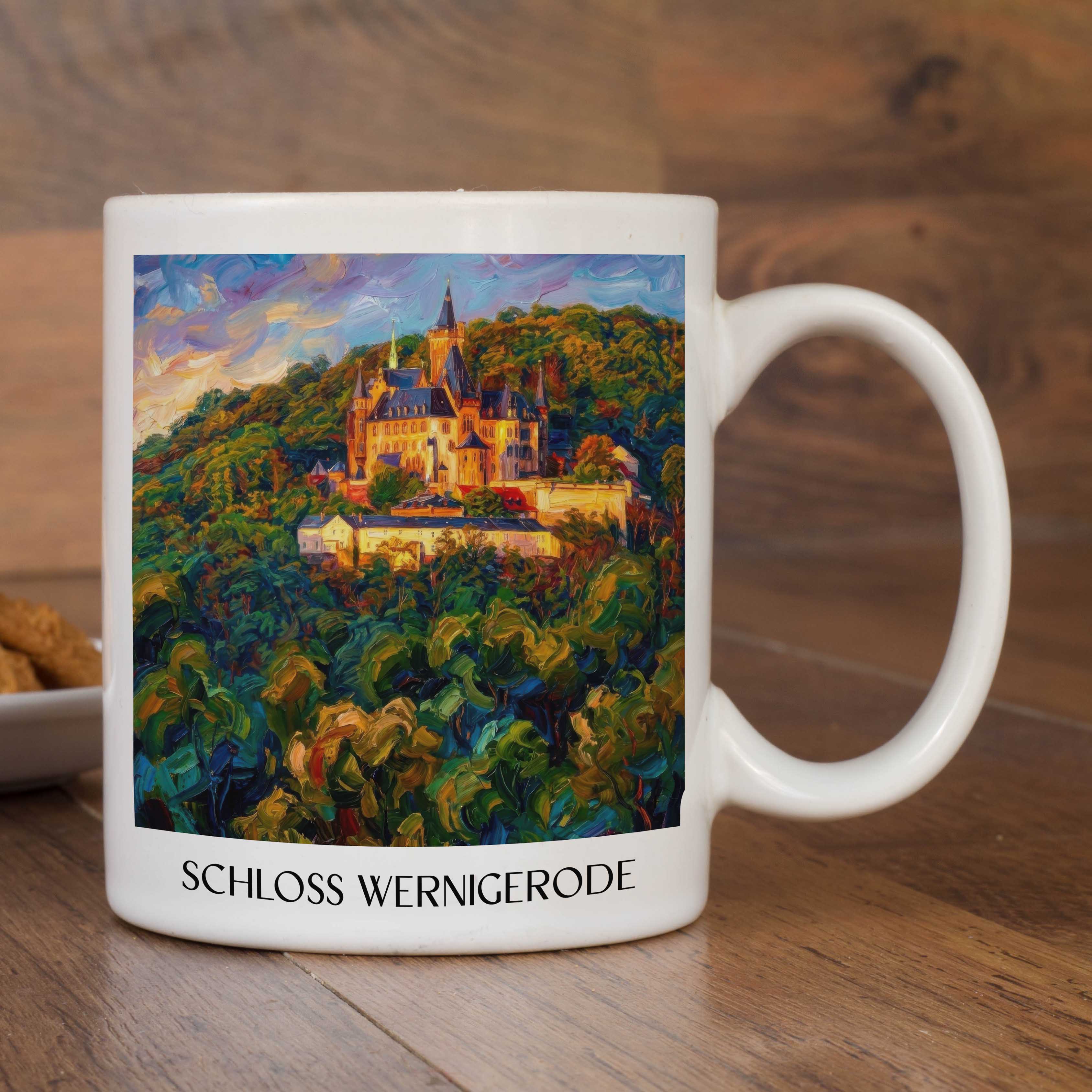 schloss-wernigerode-nordharz-deutschland-kaffeebecher-oil-painting-oelgemaelde