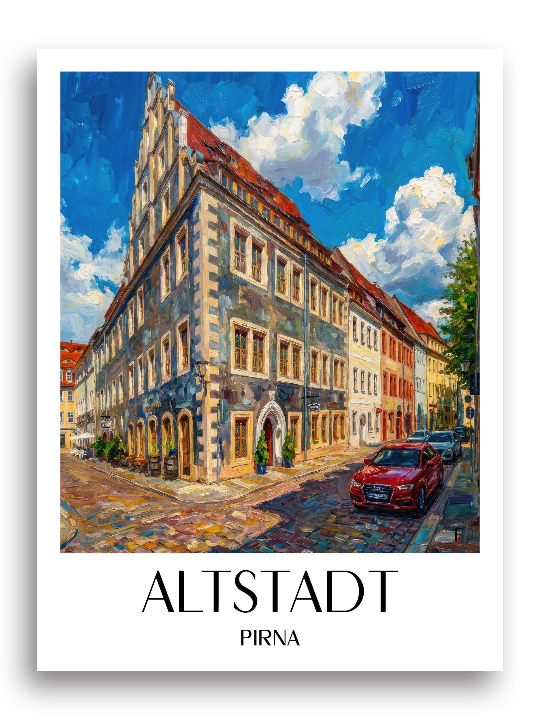 altstadt-pirna-deutschland-poster-oil-painting-oelgemaelde