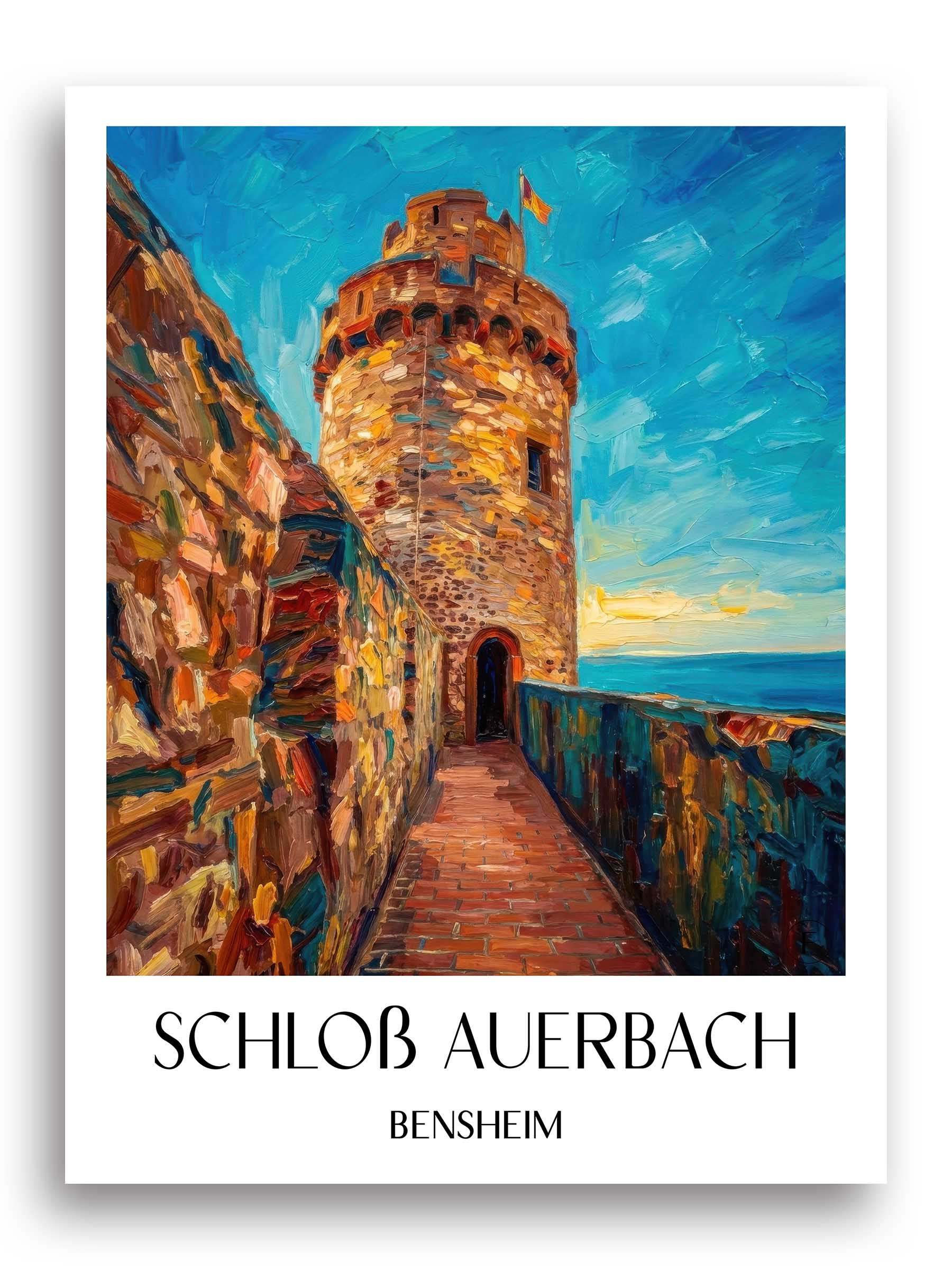 schloß-auerbach-bensheim-deutschland-poster-oil-painting-oelgemaelde